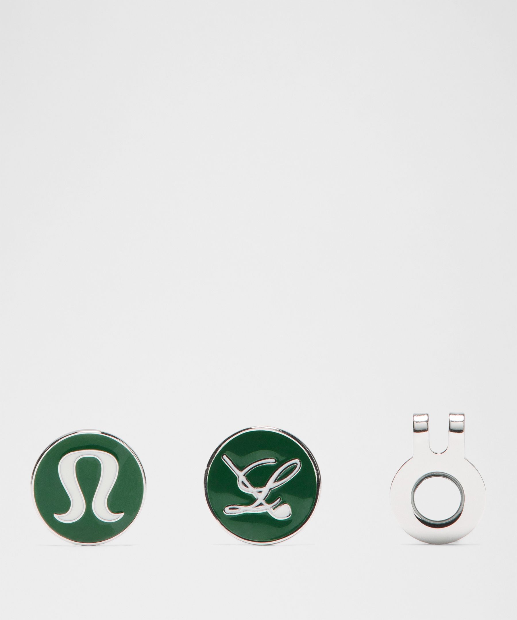 Golf Ball Markers with Hat Clip *2 Pack
