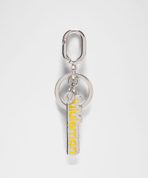 Брелоки Lululemon Metal Keychain