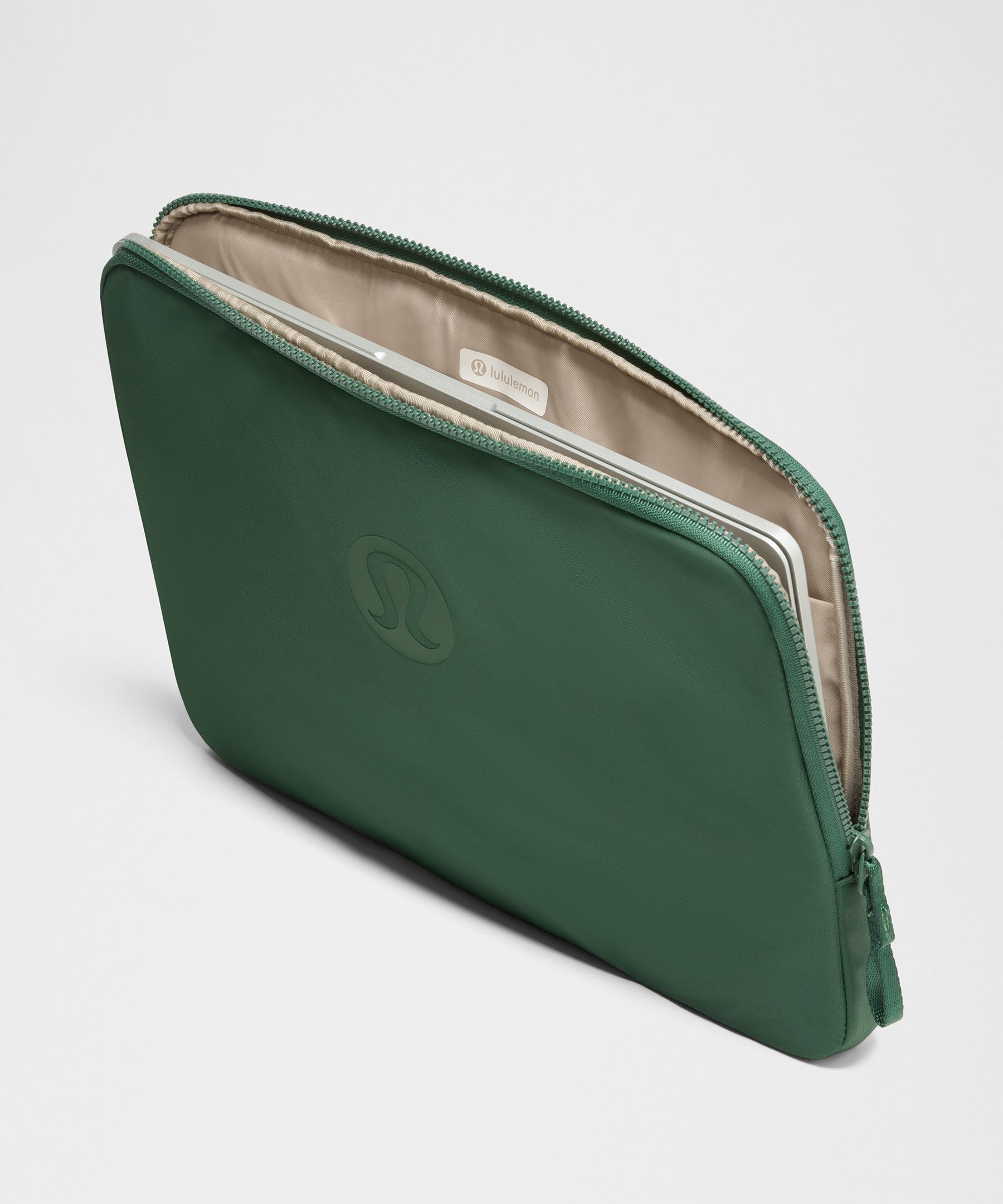 lululemon New Crew Laptop Sleeve - One Size - Ivy Grove/Wacky Khaki