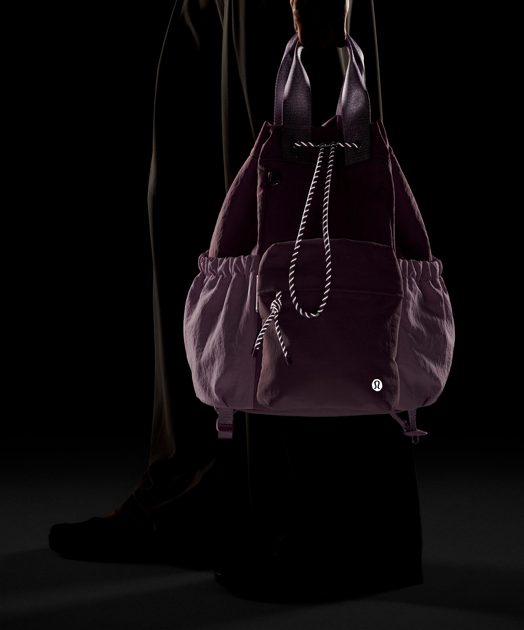 2-in-1 Drawstring Bucket Bag