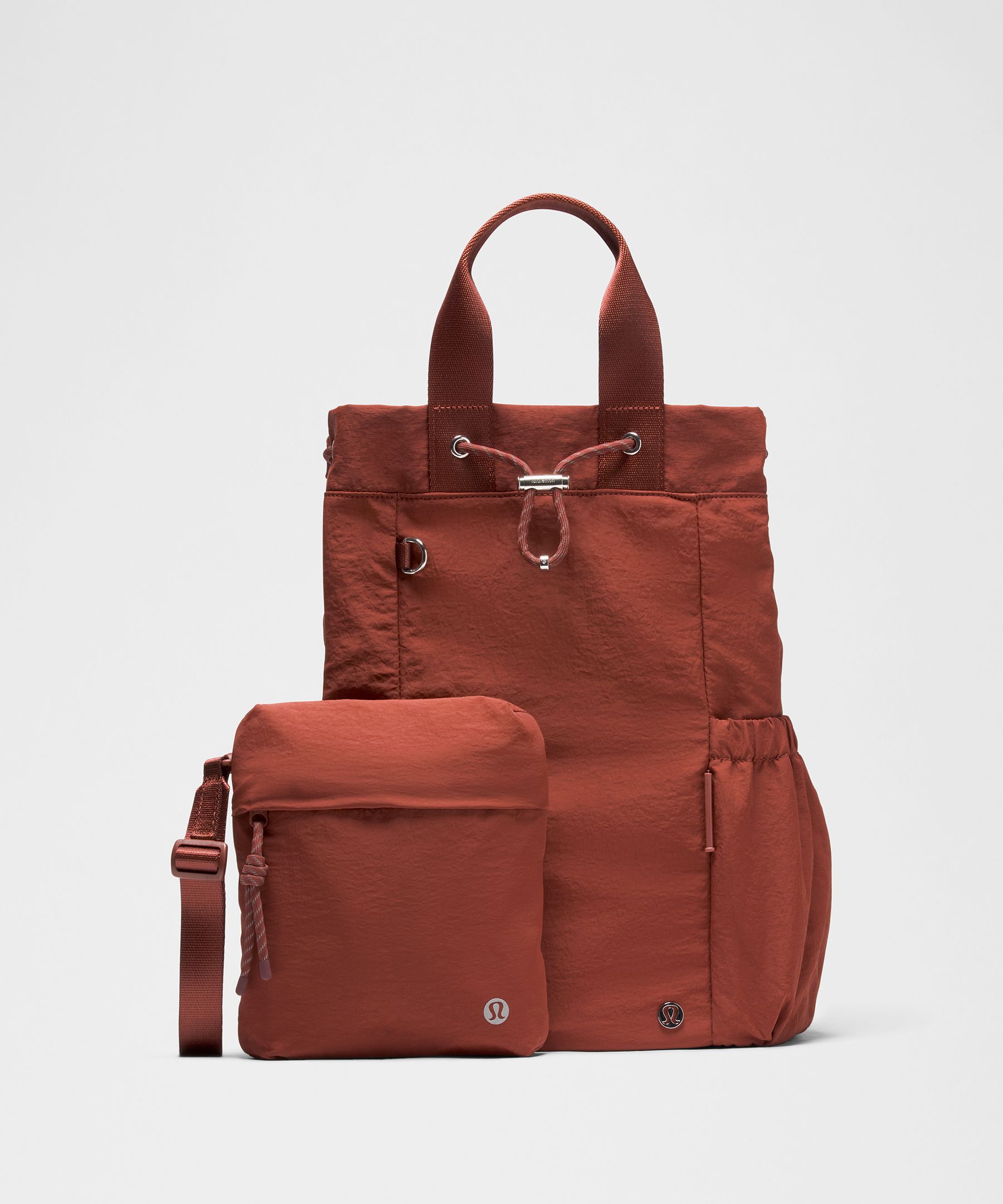 2-in-1 Drawstring Bucket Bag