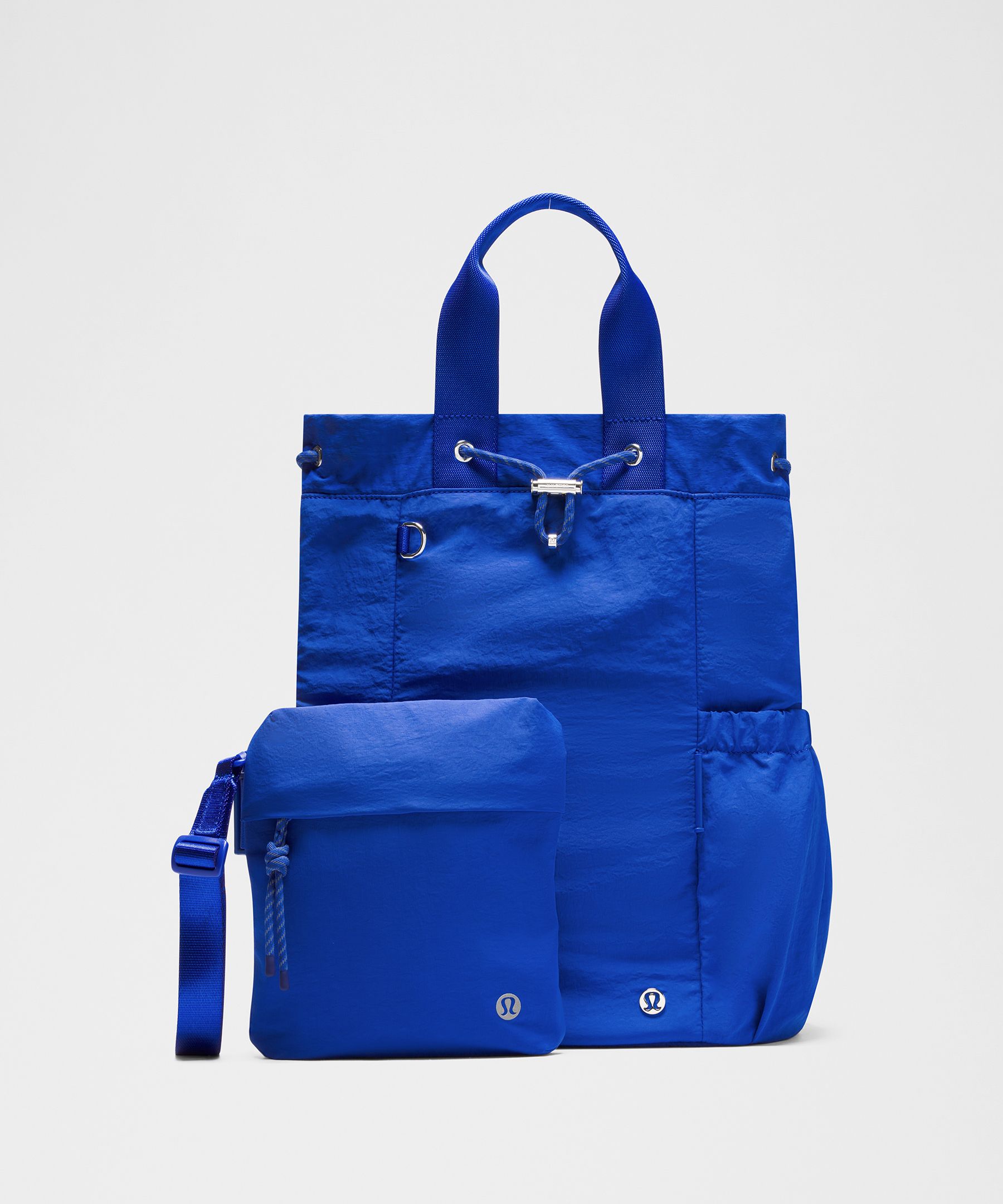 2-in-1 Drawstring Bucket Bag
