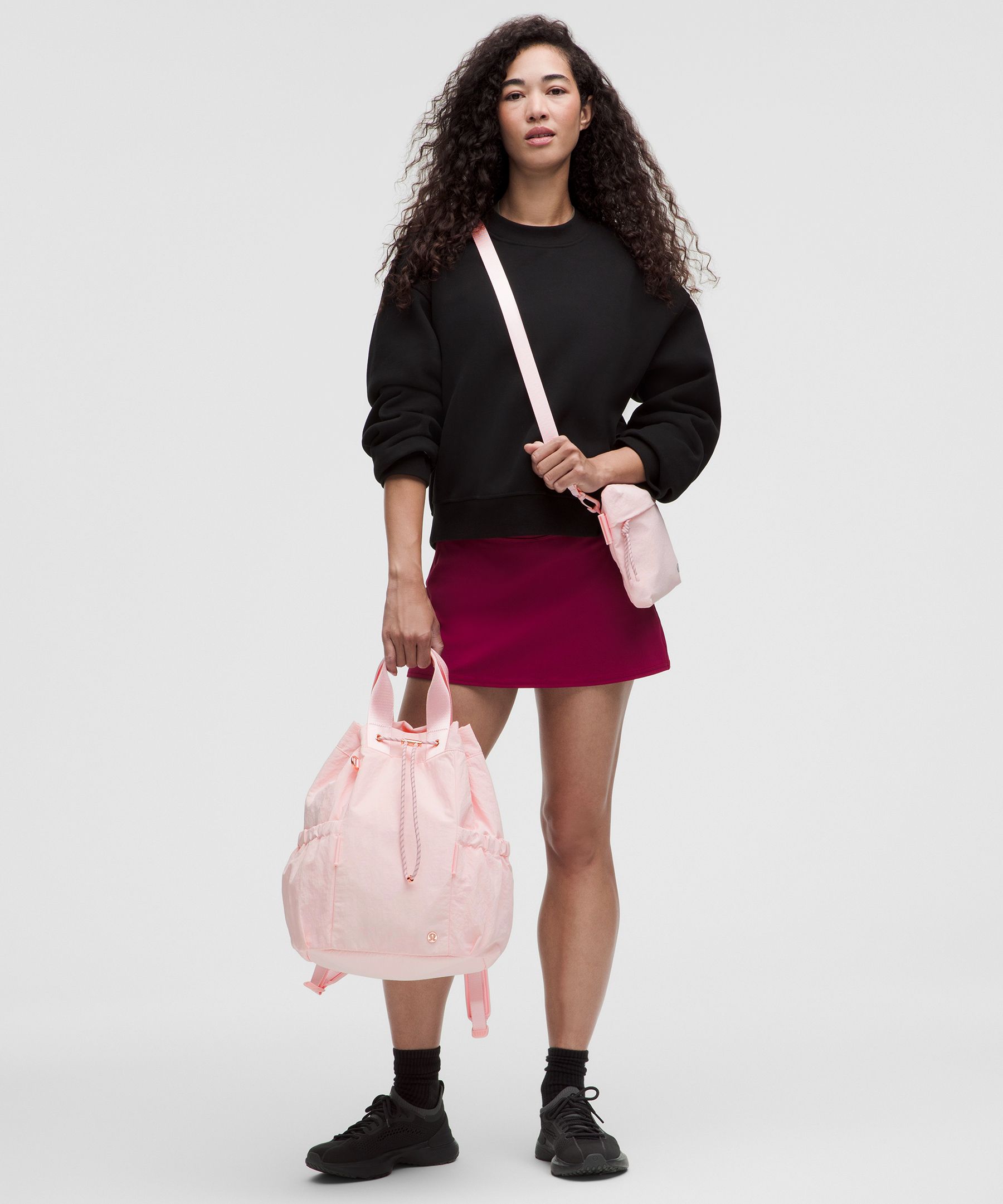 2-in-1 Drawstring Bucket Bag