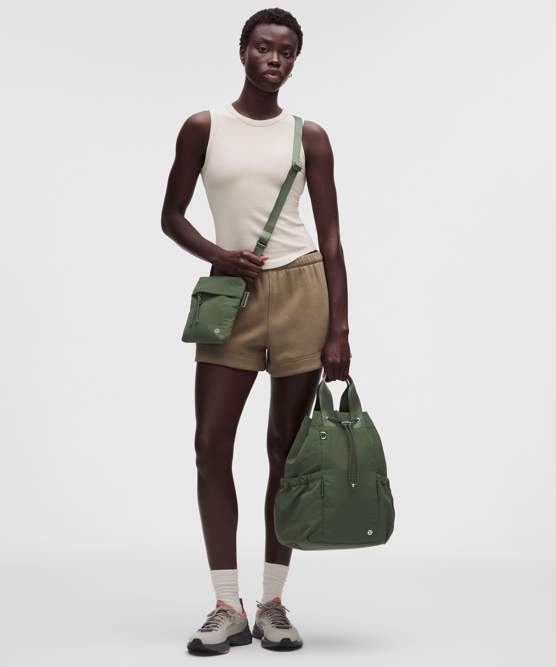 2-in-1 Drawstring Bucket Bag