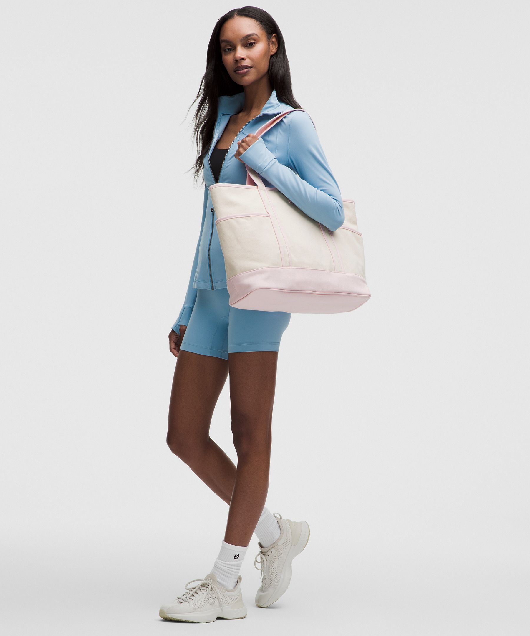 Tote bag zipp&eacute; &agrave; poches multiples 18L