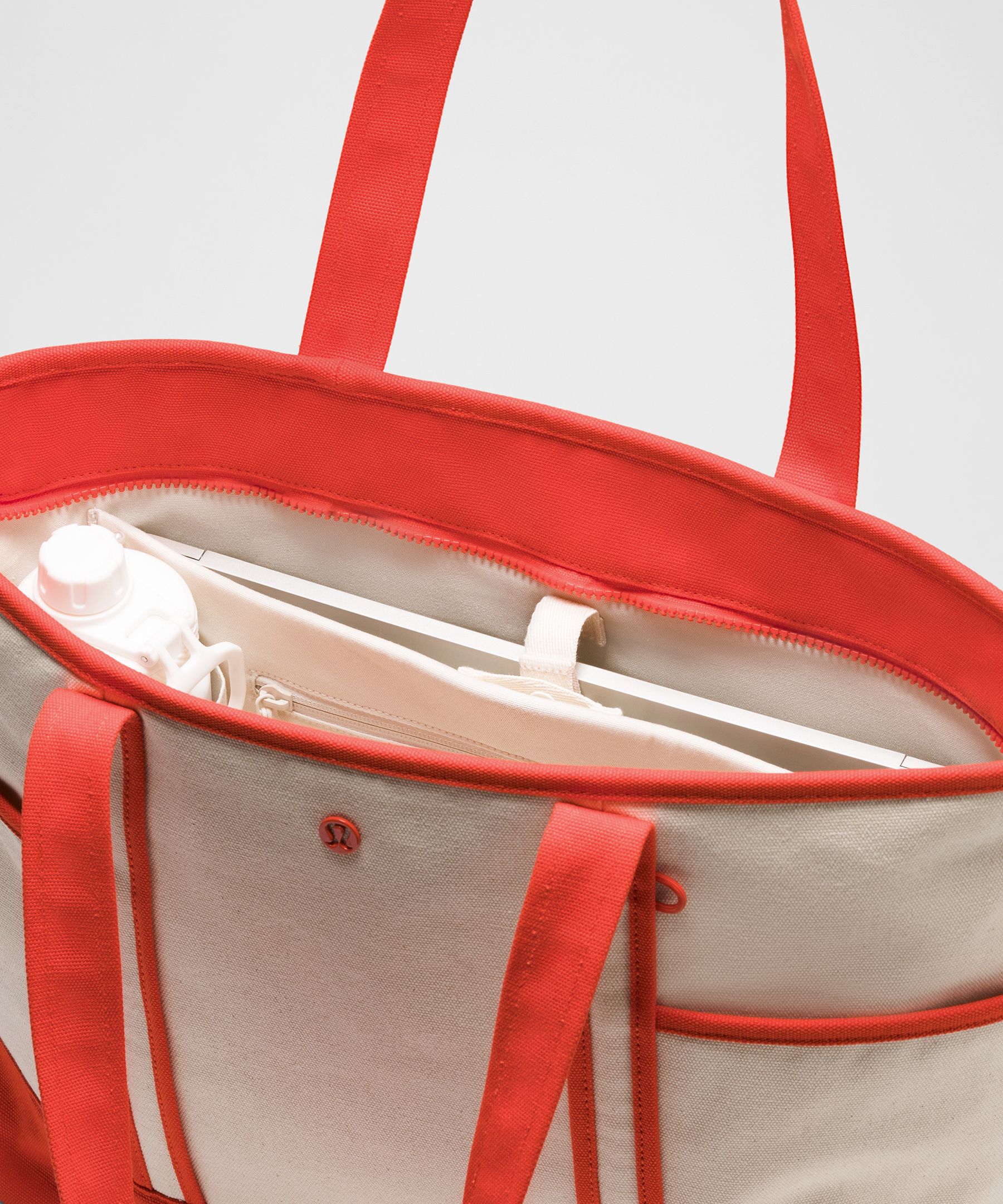 Daily Multi-Pocket Zip-Top Tote Bag 18L