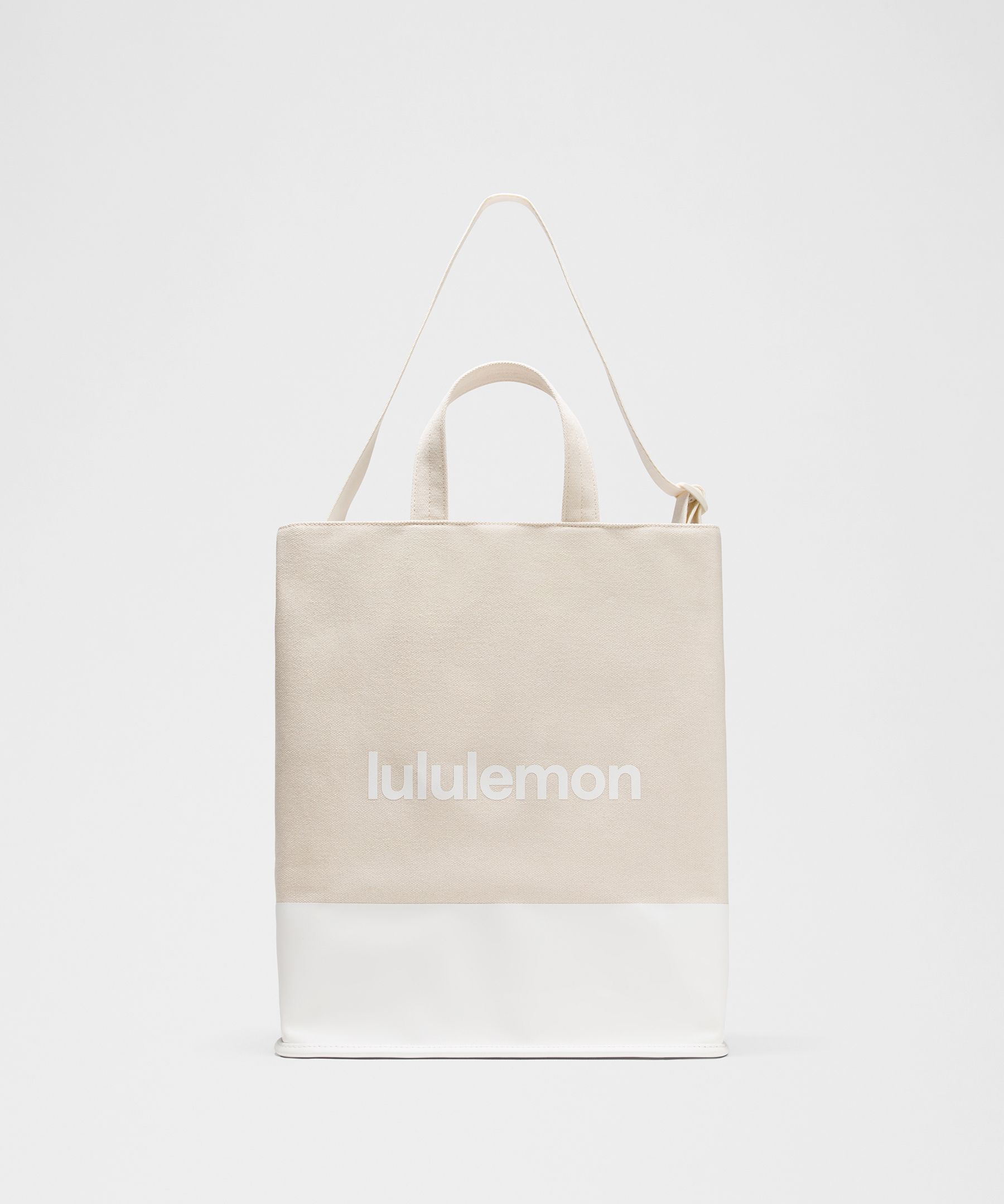 Canvas Market Tote Bag 19L - White