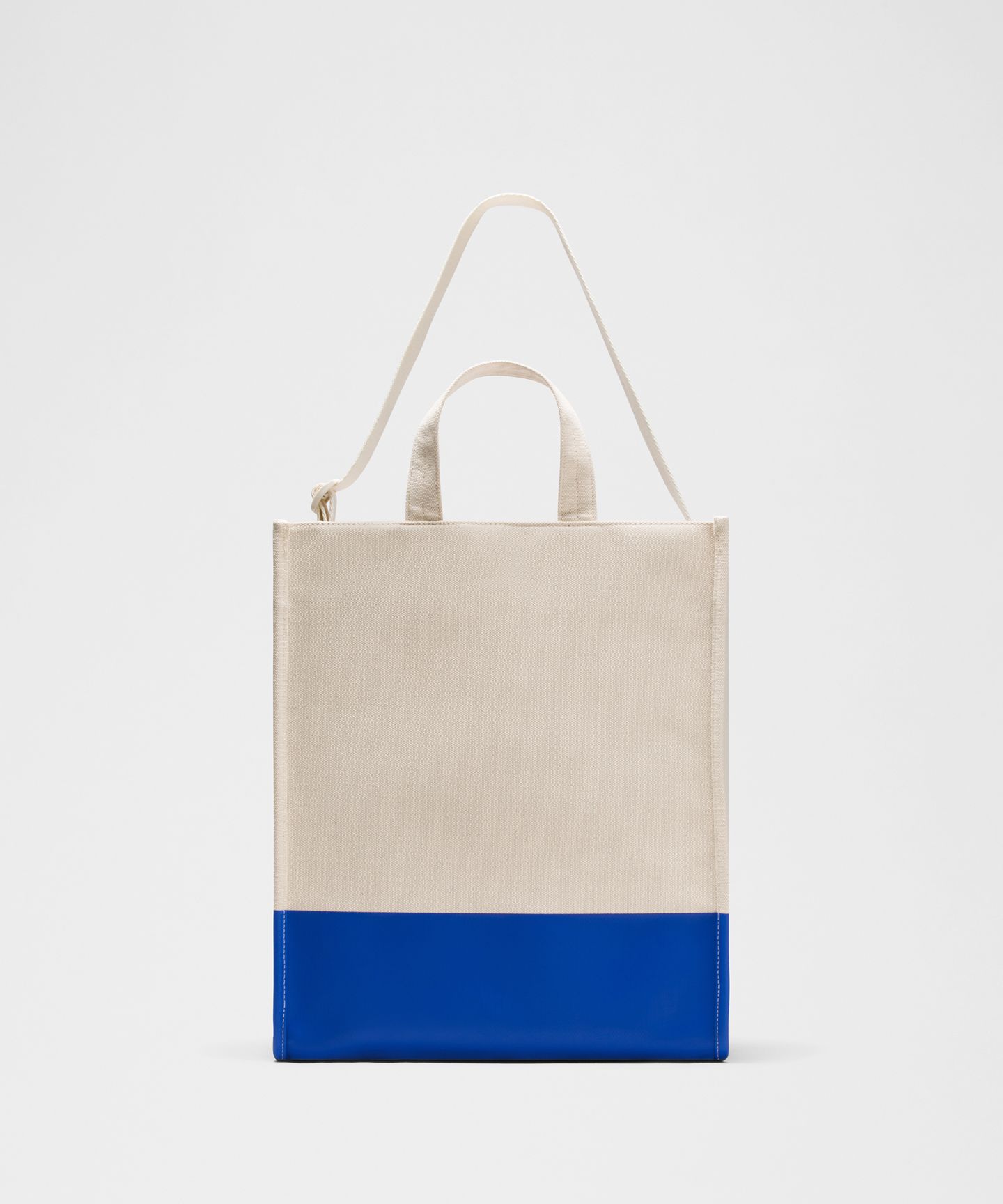 Сумка-шопер Lululemon Canvas Market объёмом 19 л, цвет: Натуральный / Пляжный синий — фото 3