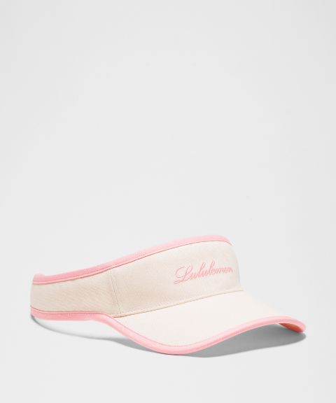 Кепки Lululemon Removable Sweatband Cotton Canvas Visor