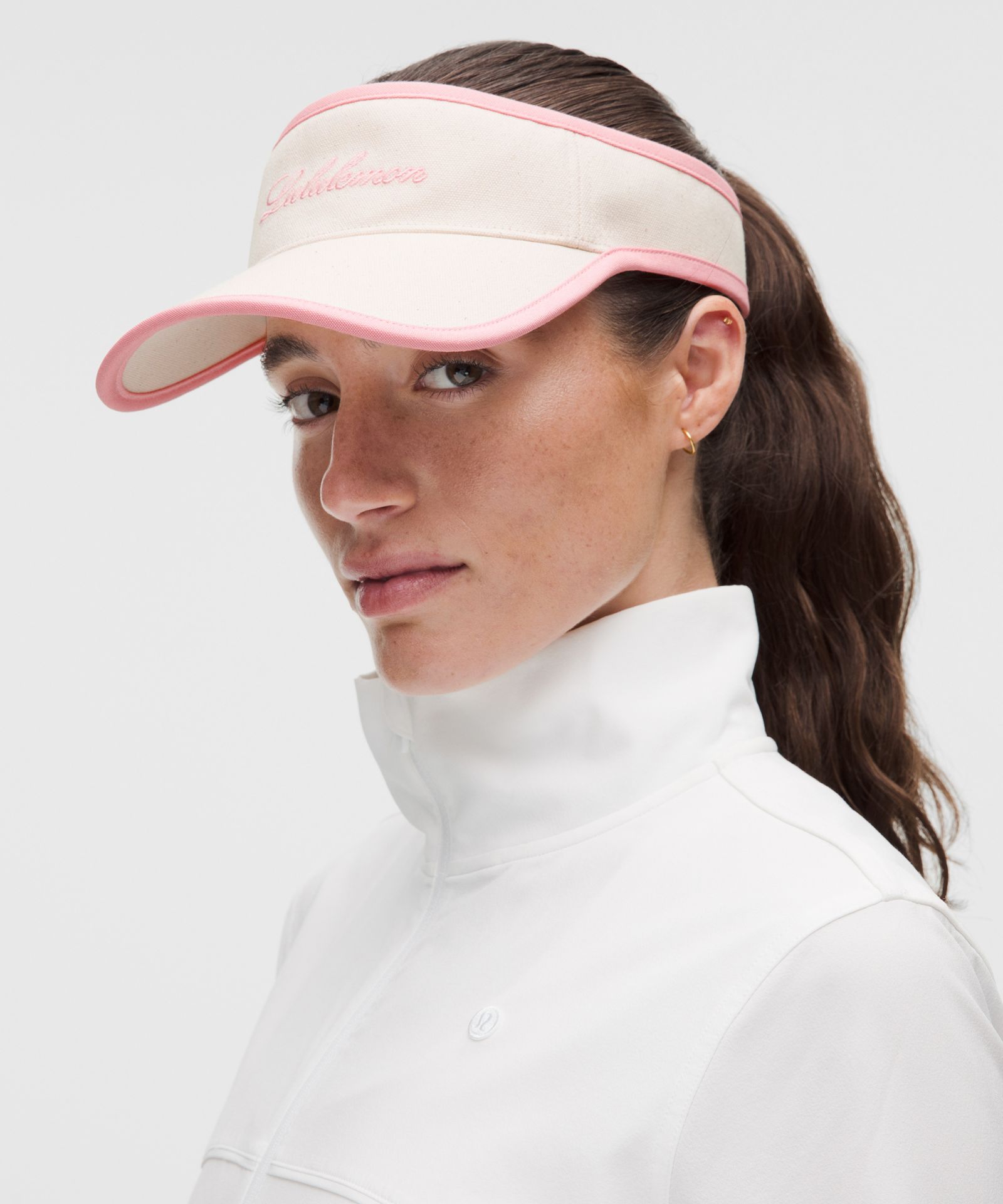 Кепки Lululemon Removable Sweatband Cotton Canvas Visor — фото 2
