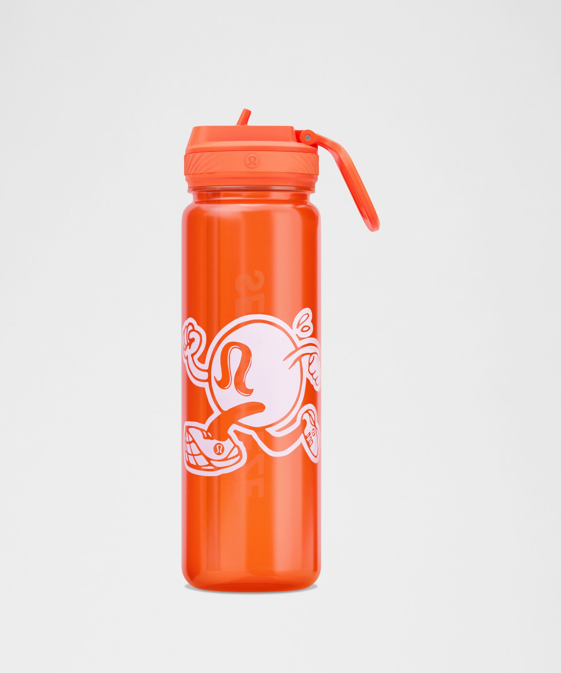 Back to Life Clear Bottle 24oz Straw Lid