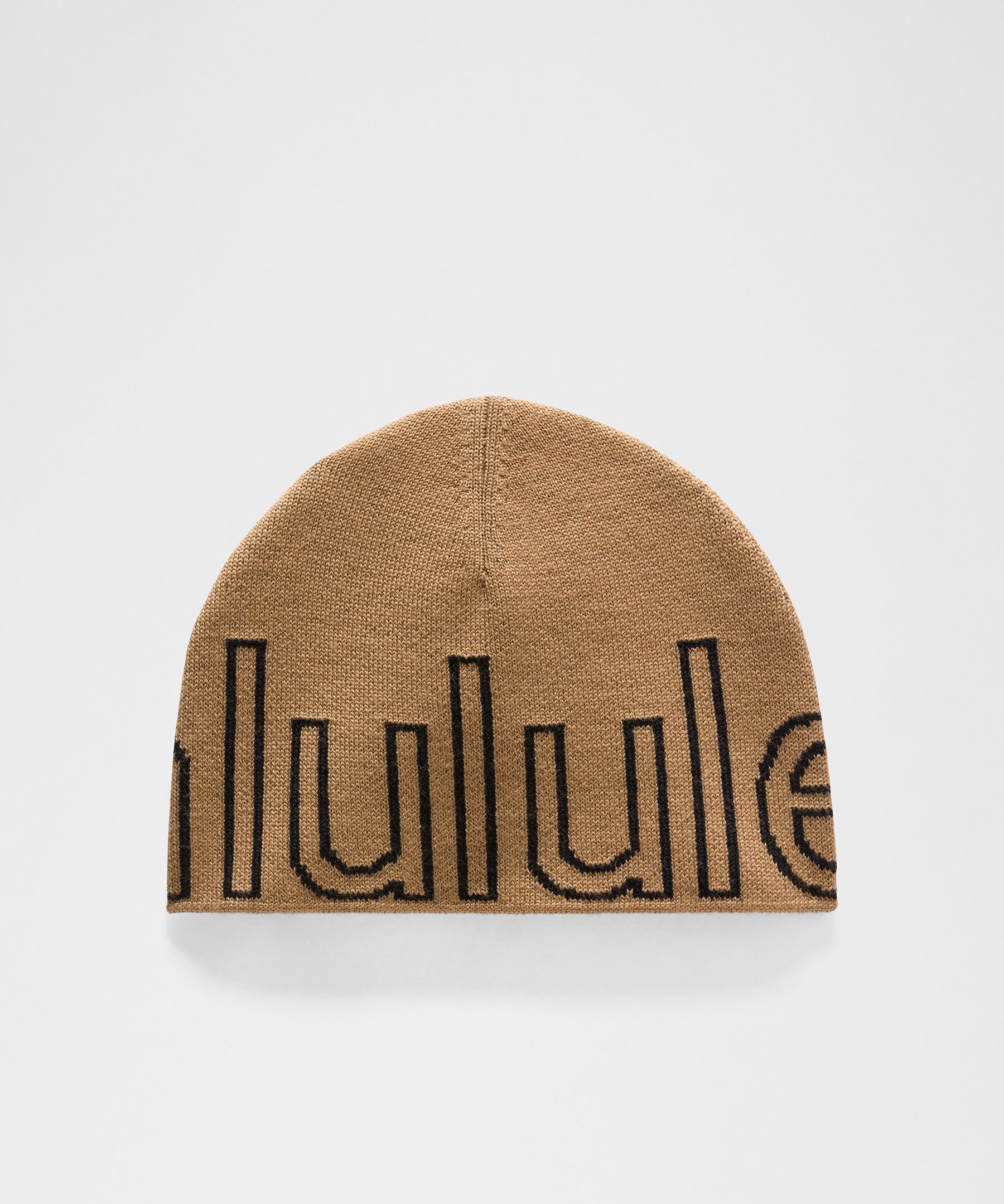 Lululemon Wordmark Merino Wool Skull Beanie