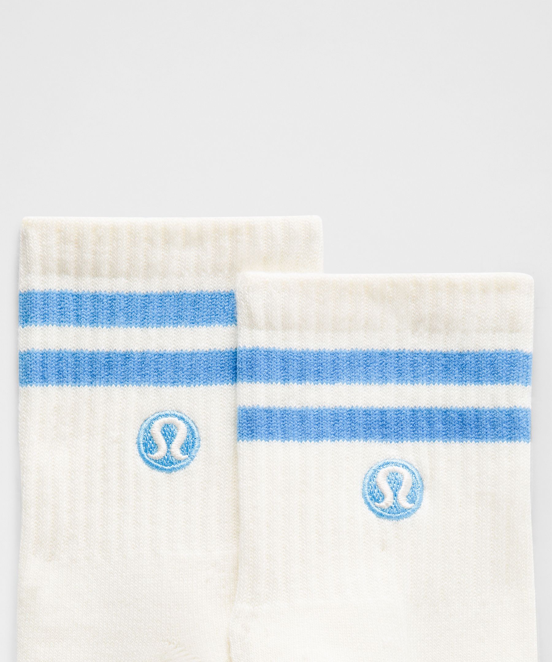 Unisex Daily Essential Quarter Socks *Stripe