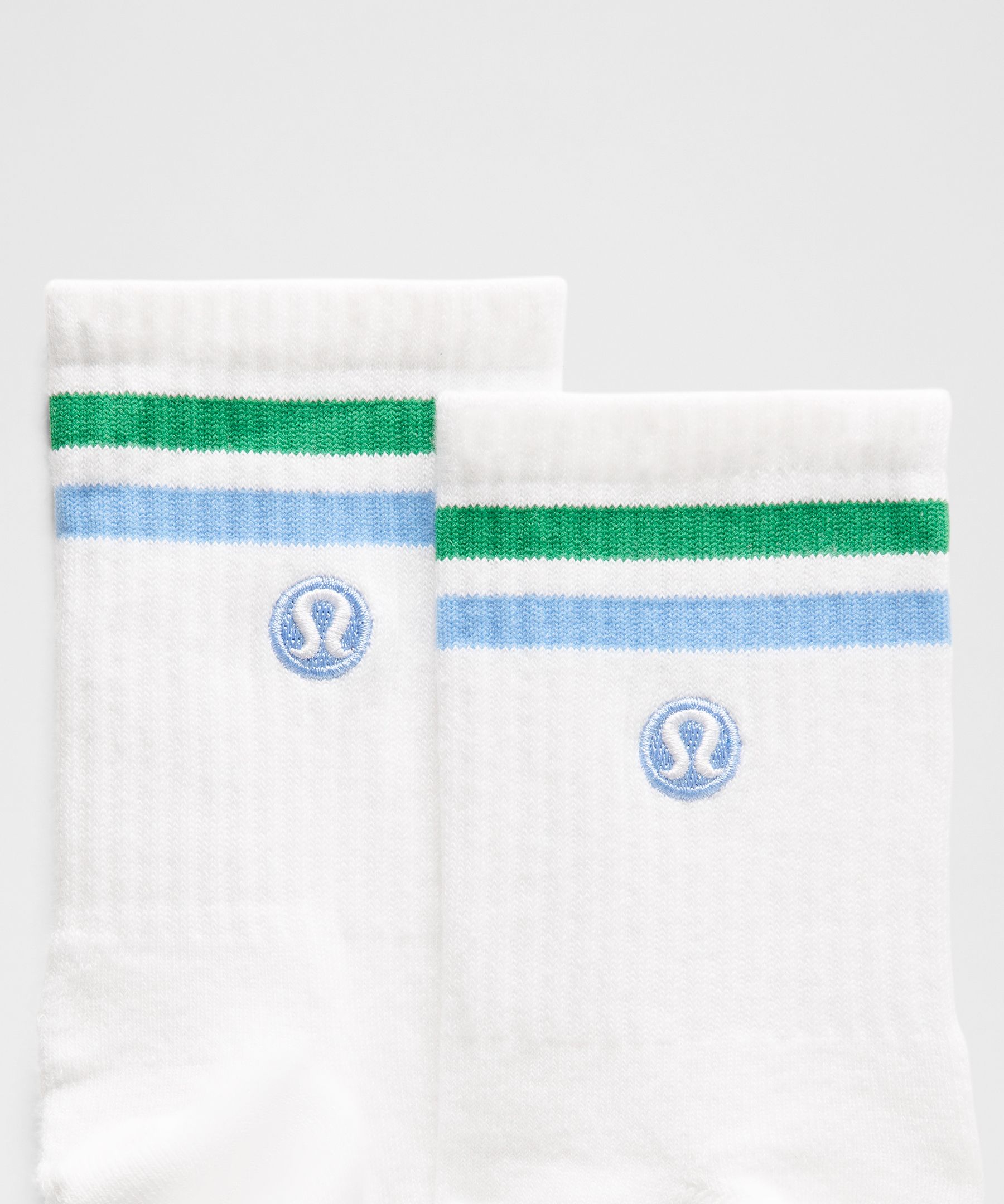 Unisex Daily Essential Quarter Socks *Stripe