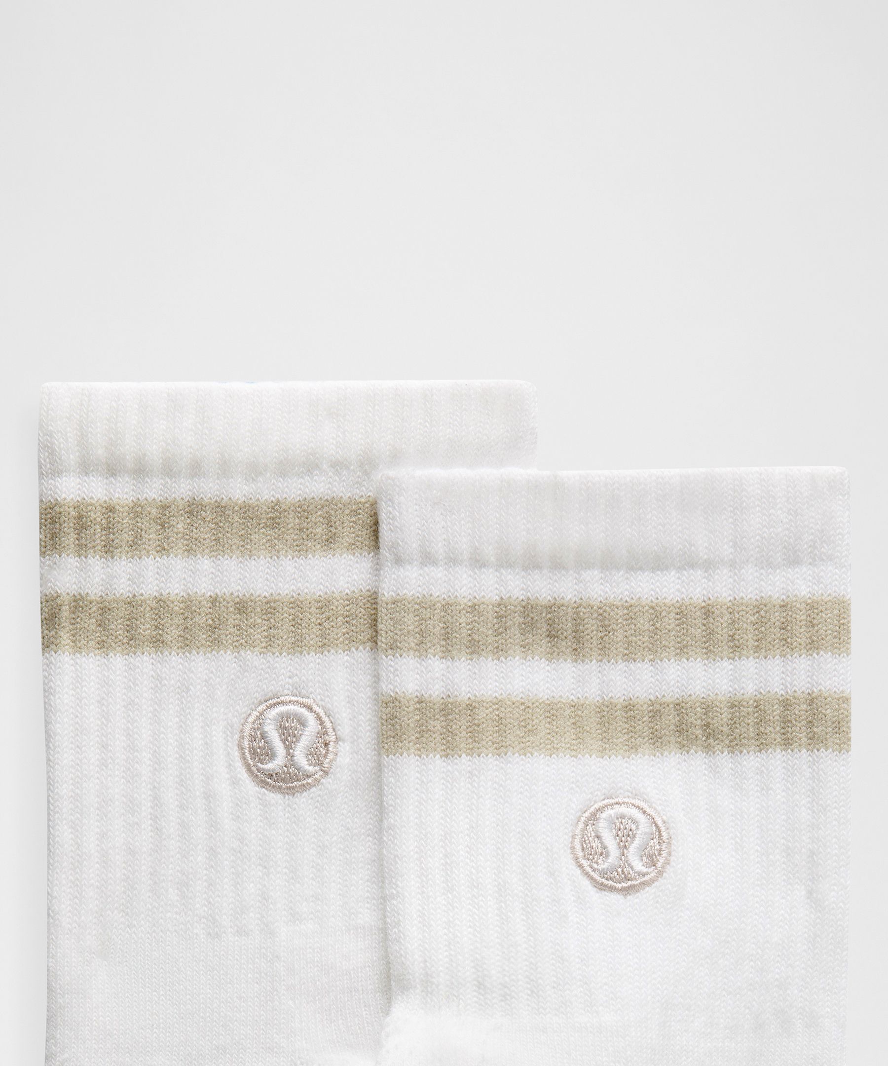Unisex Daily Essential Quarter Socks *Stripe