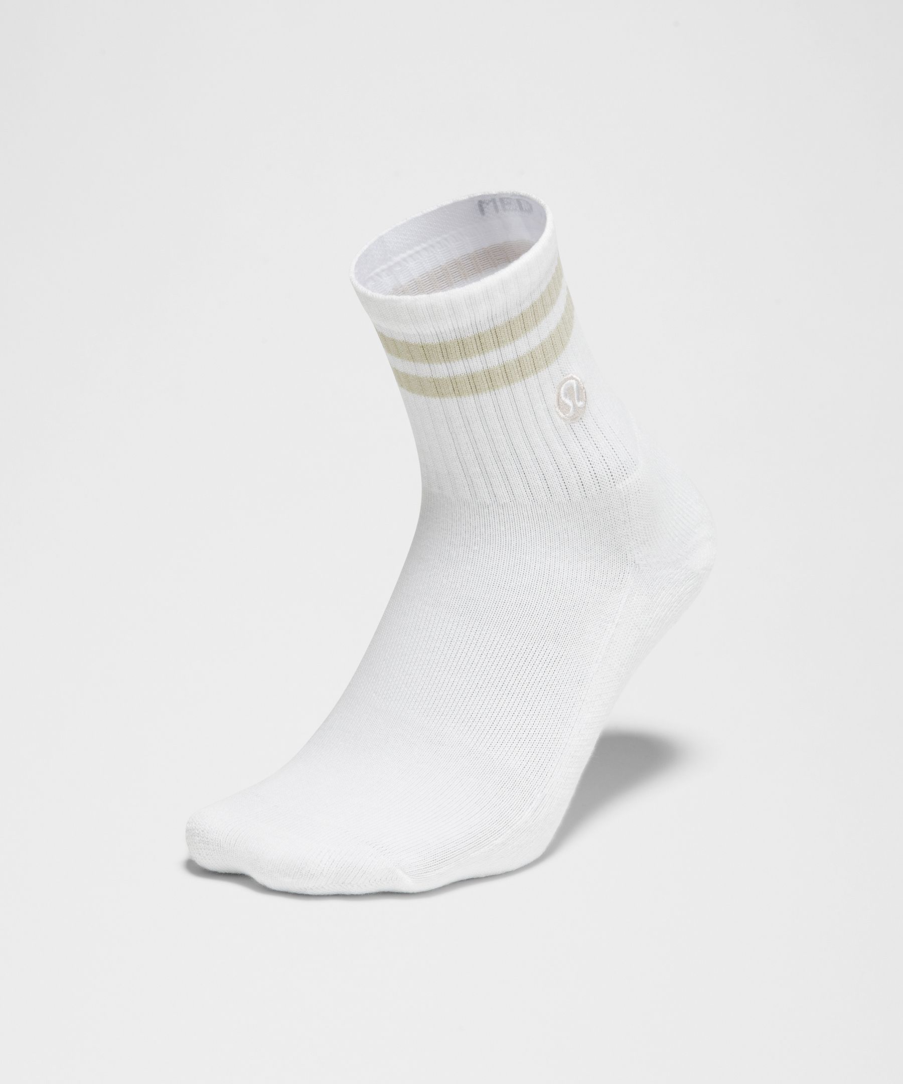 Unisex Daily Essential Quarter Socks *Stripe