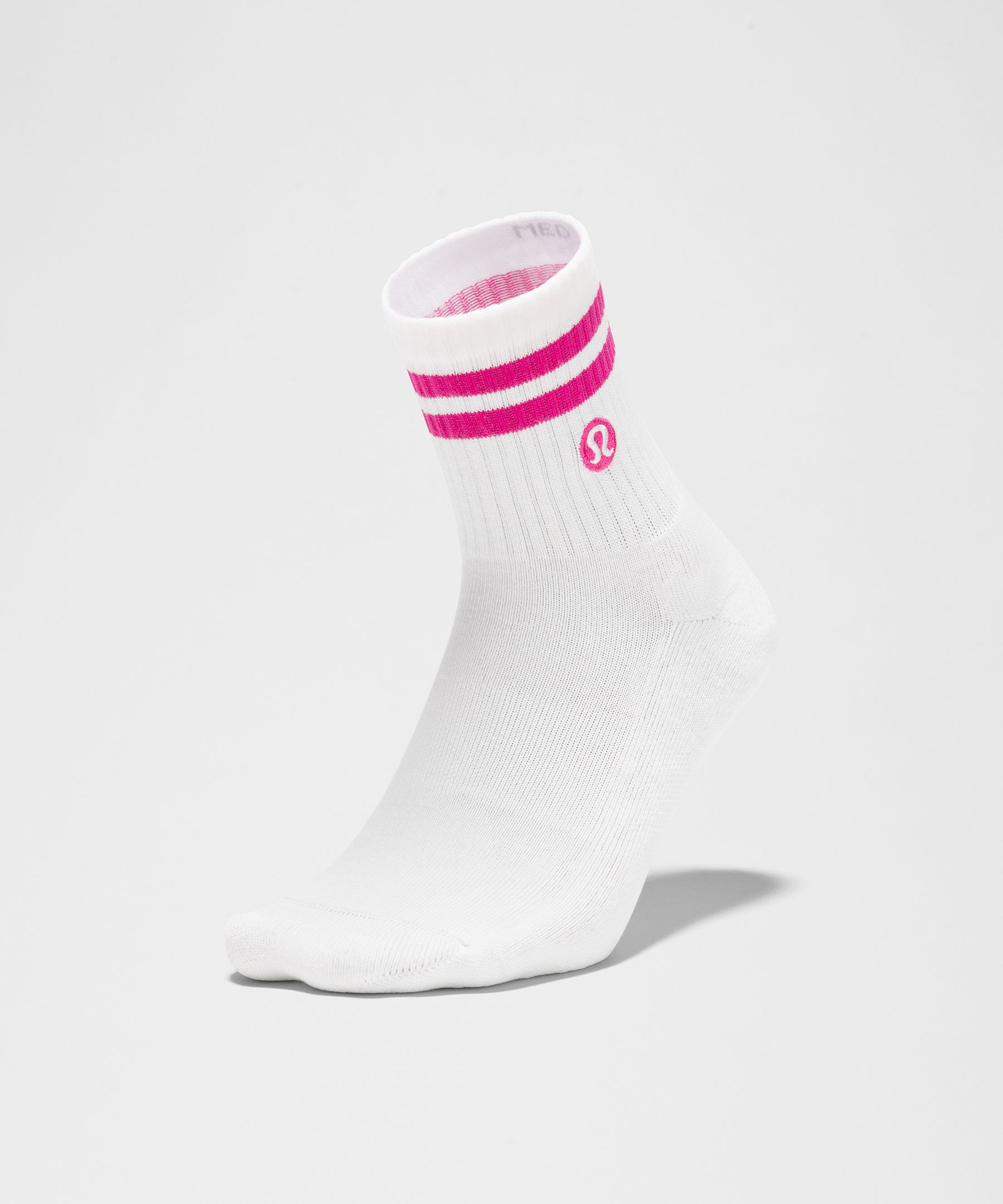 Unisex Daily Essential Quarter Socks *Stripe