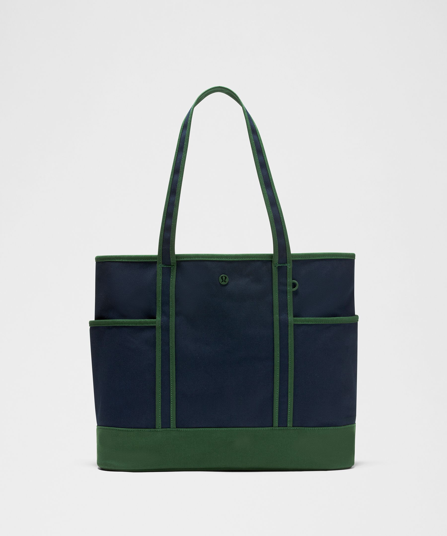 lululemon – Daily Multi-Pocket Zip-Top Tote Bag 18L – Color Blue/Green