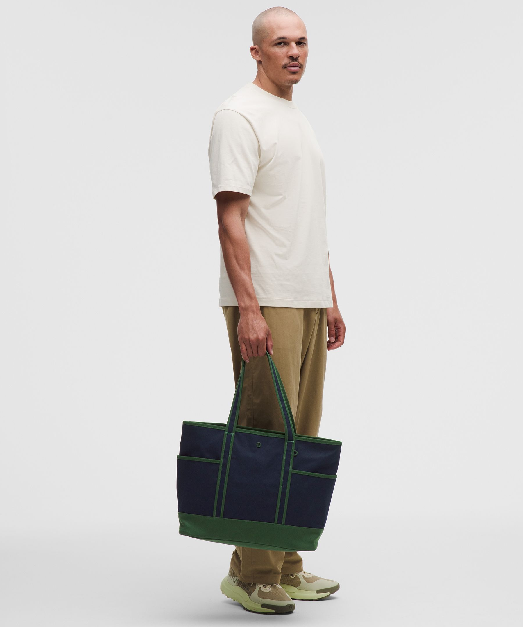 Daily Multi-Pocket Zip-Top Tote Bag 18L