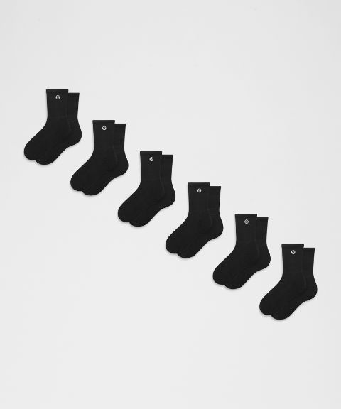Носки Lululemon Daily Essential Quarter (6 пар)