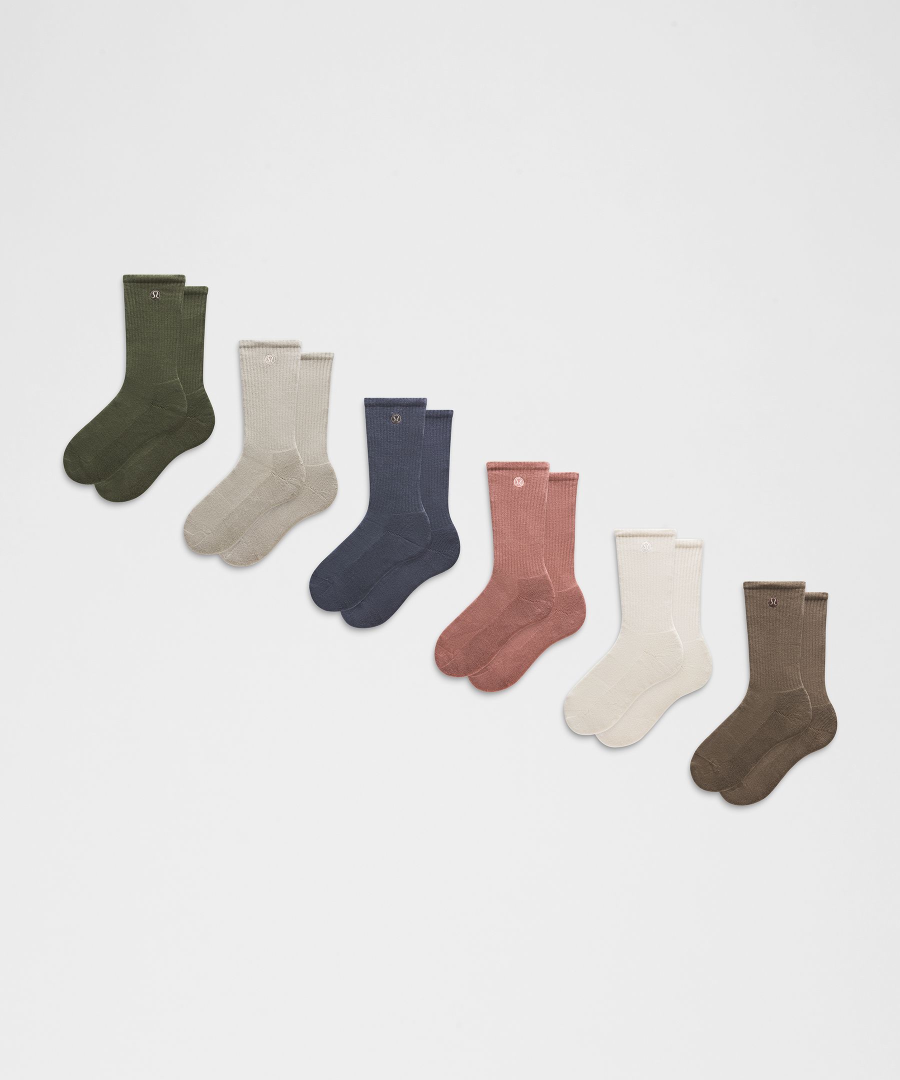 Unisex Daily Essential Crew Socks