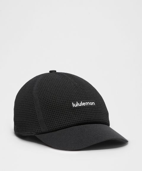 Кепка Lululemon Knit Mesh Ball, цвет: Чёрный