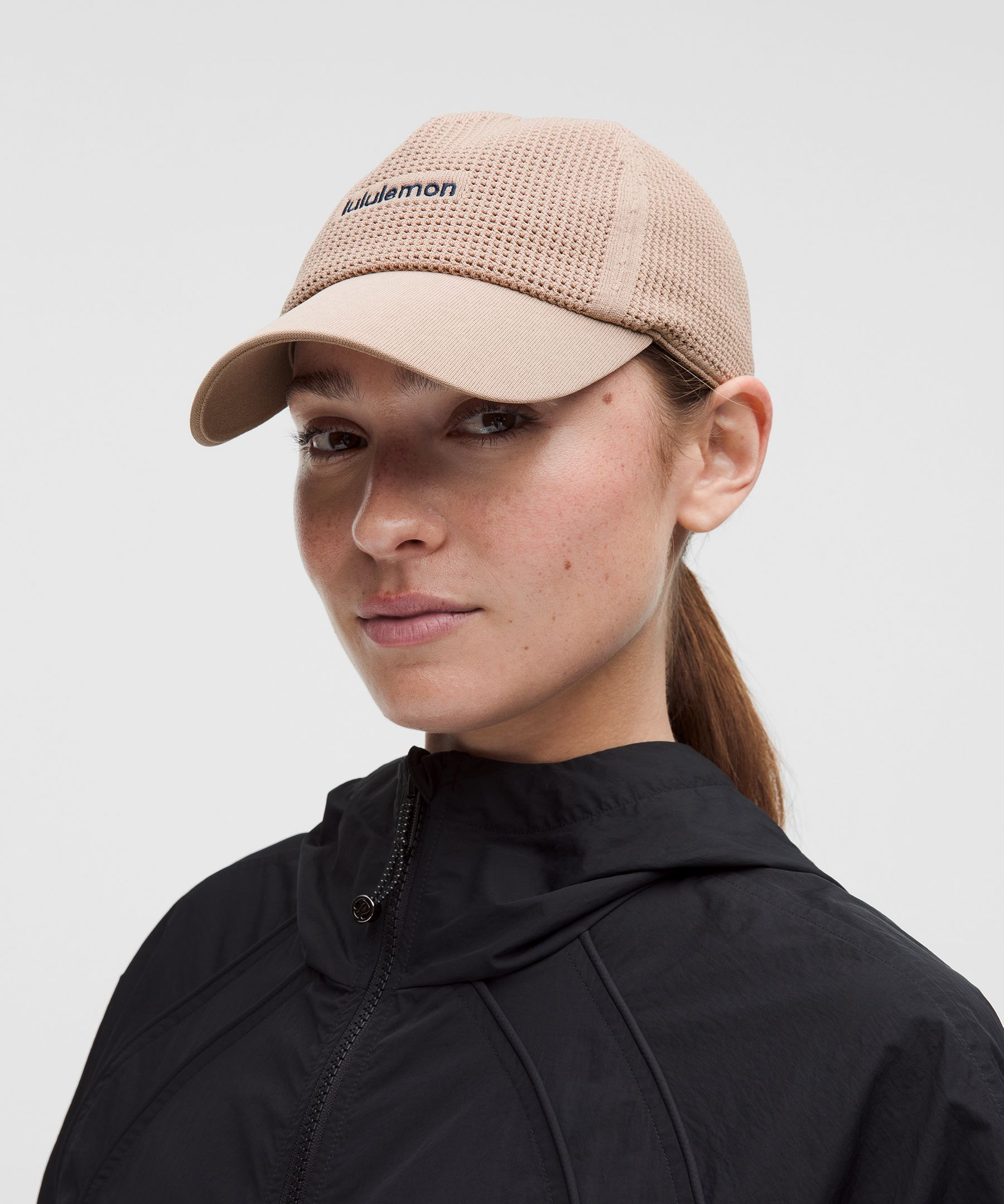 Knit Mesh Ball Cap