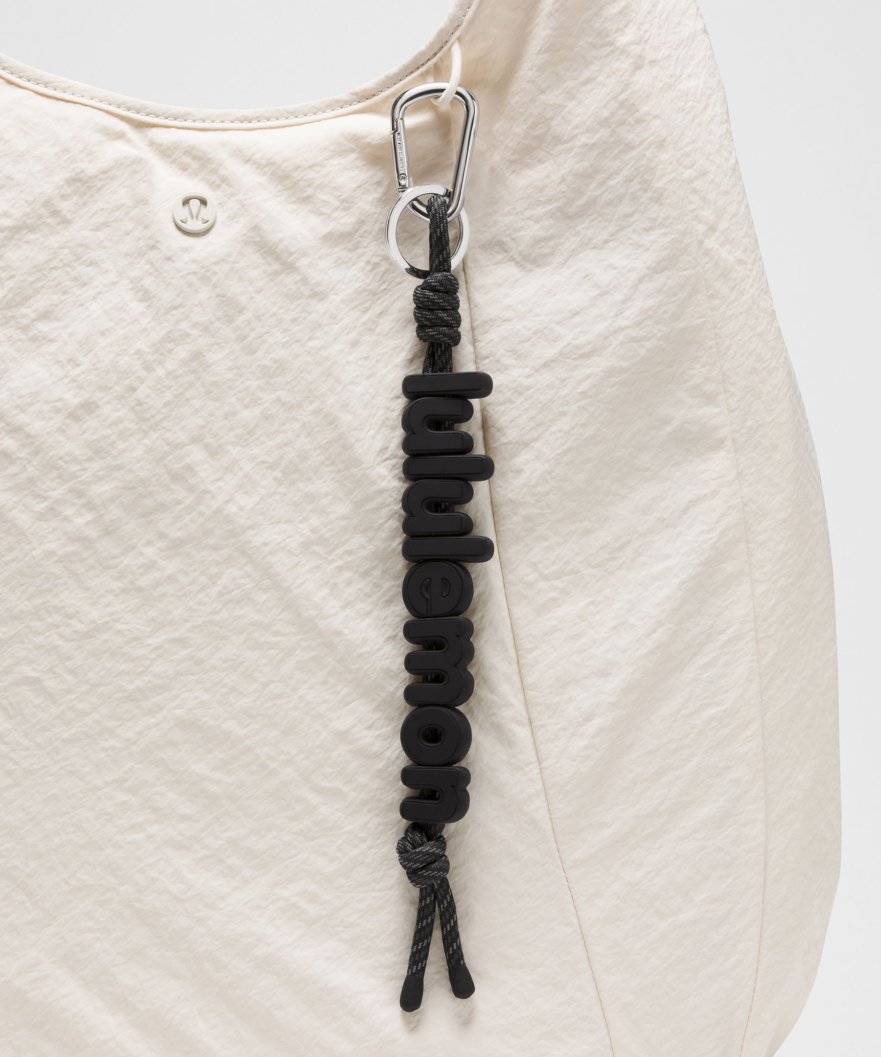Silicone Wordmark Keychain