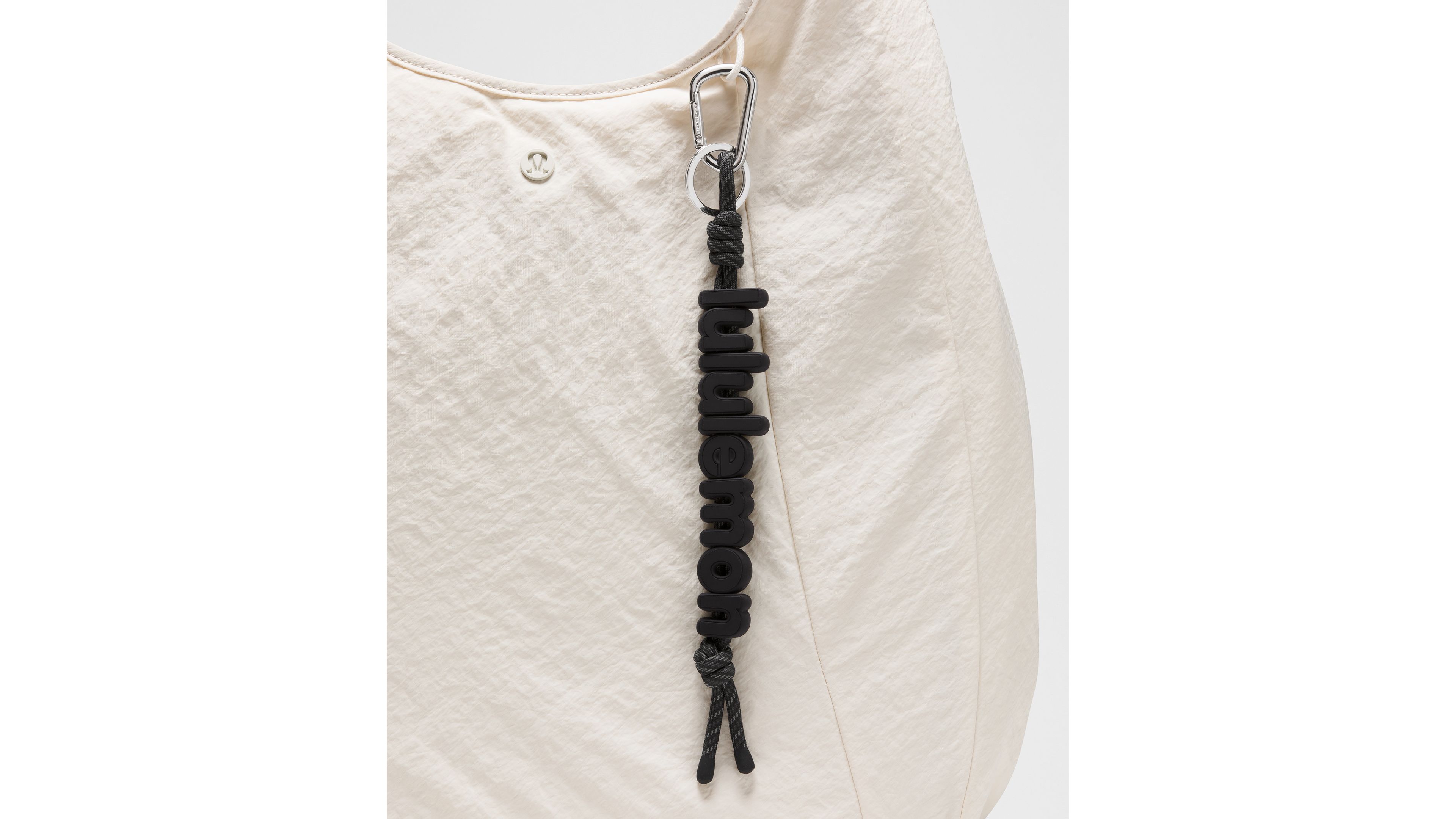 Silicone Wordmark Keychain