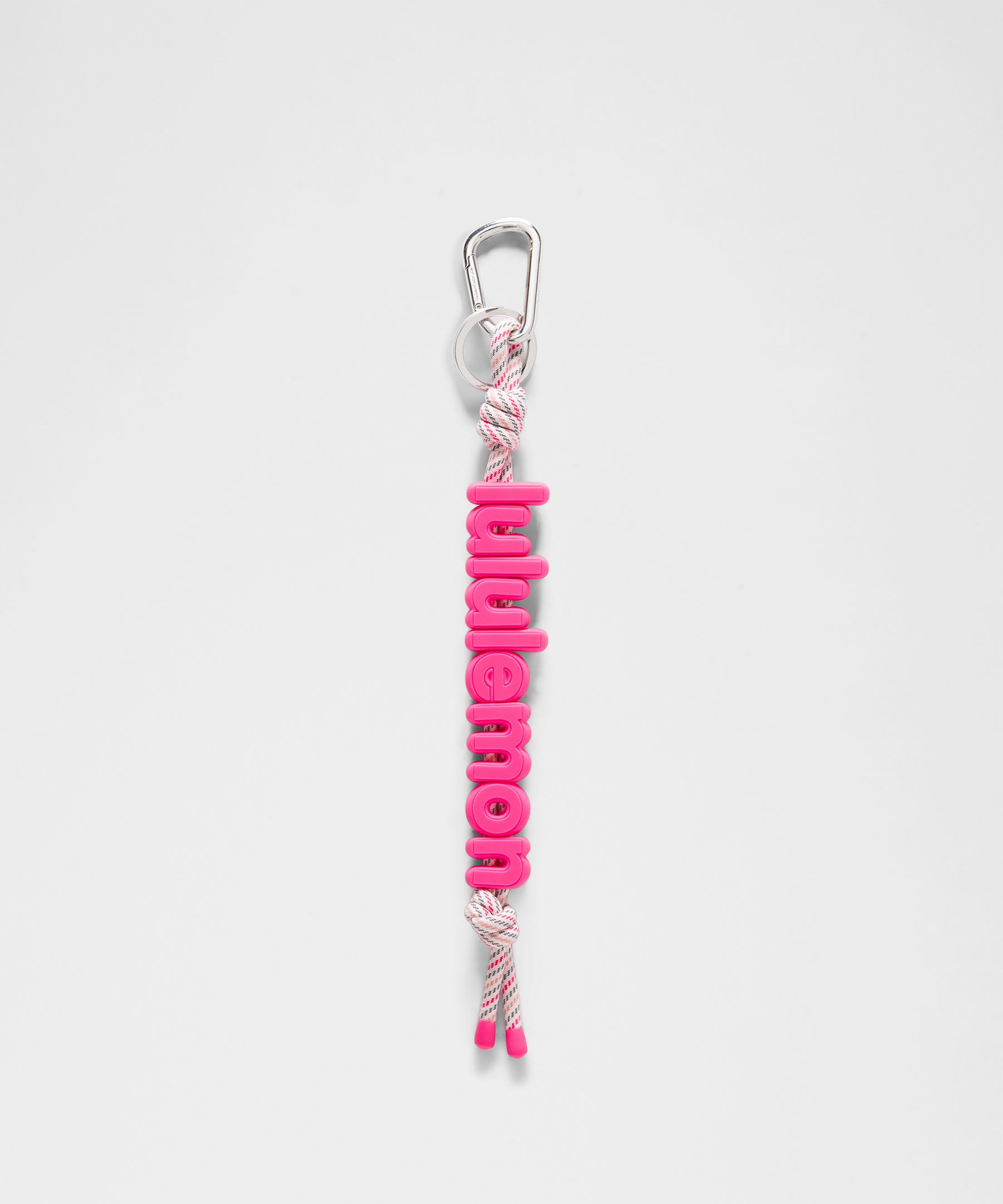 Silicone Wordmark Keychain