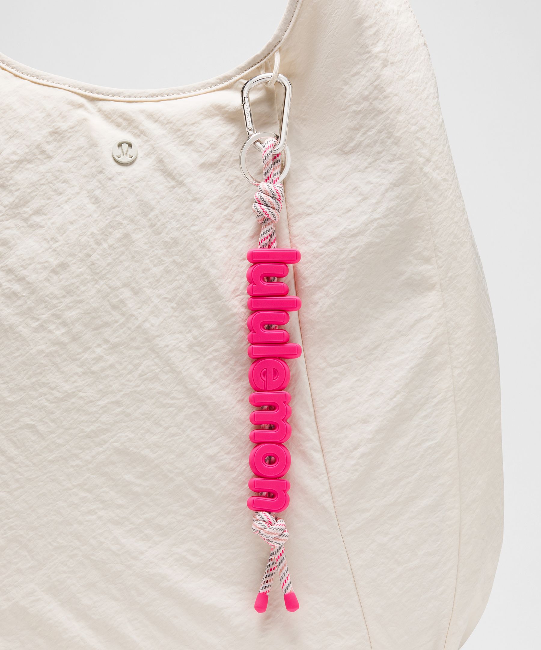 Silicone Wordmark Keychain