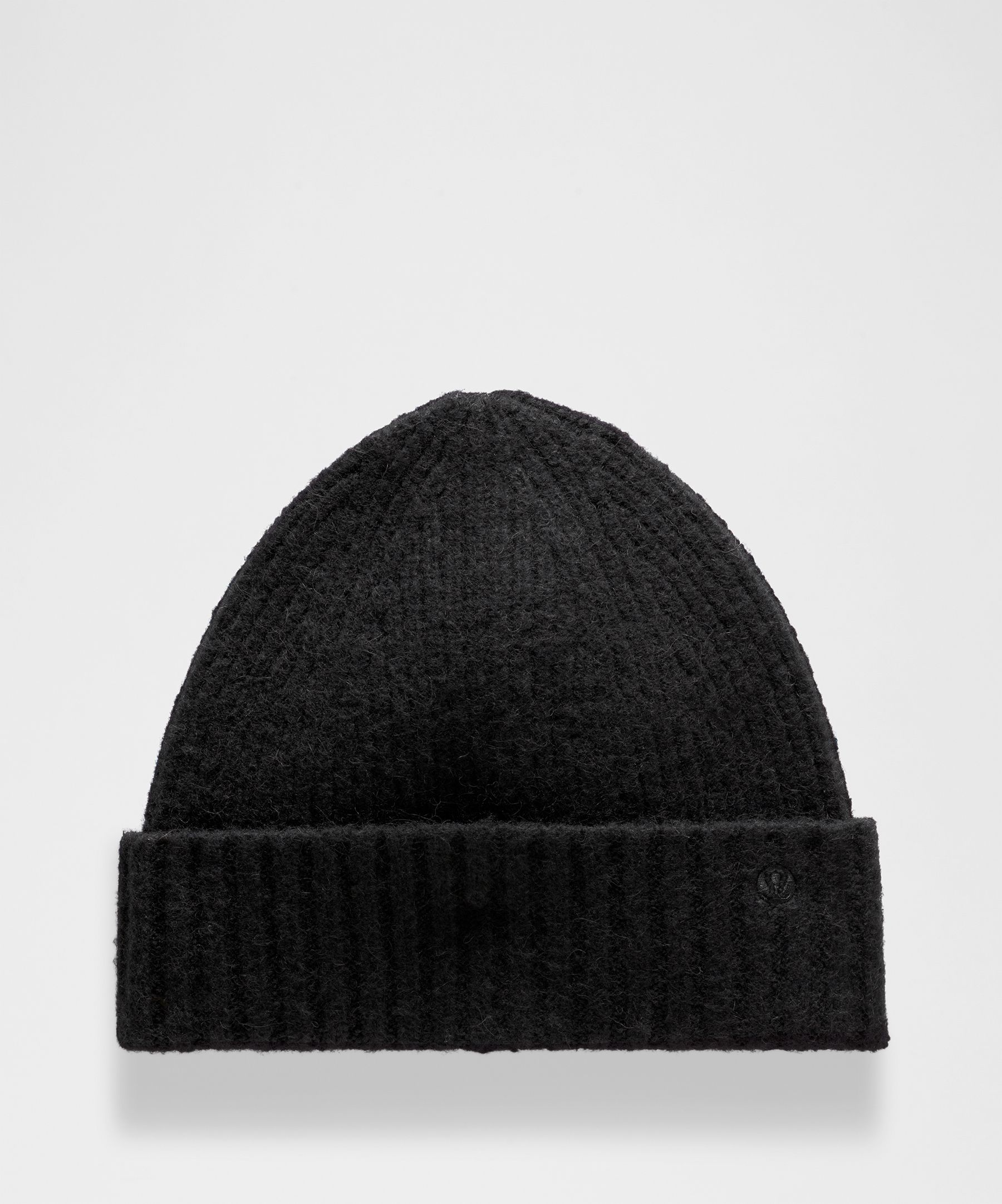Ribbed-Knit Wide-Cuff Beanie