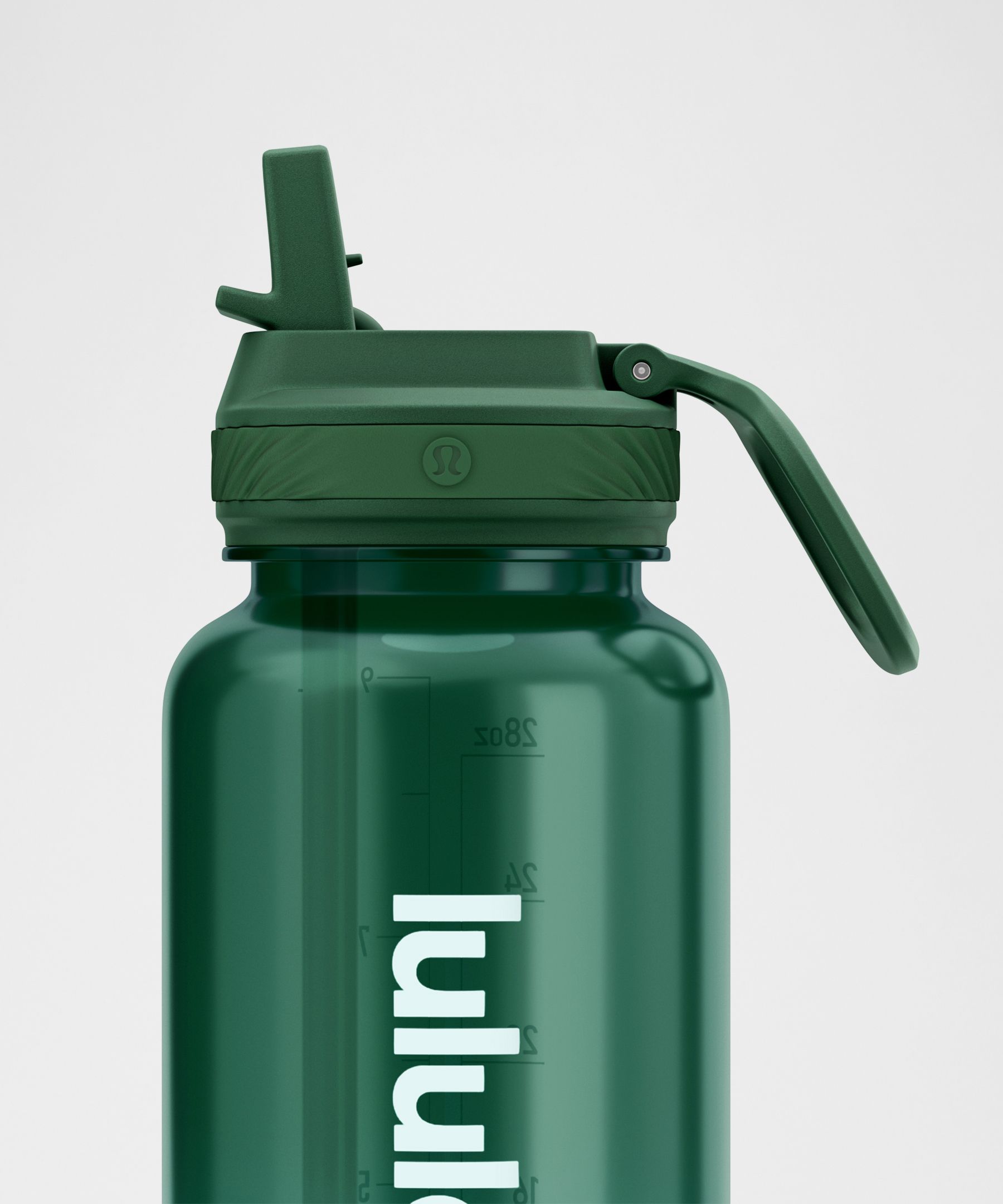 Back To Life Clear Bottle 32oz Straw Lid