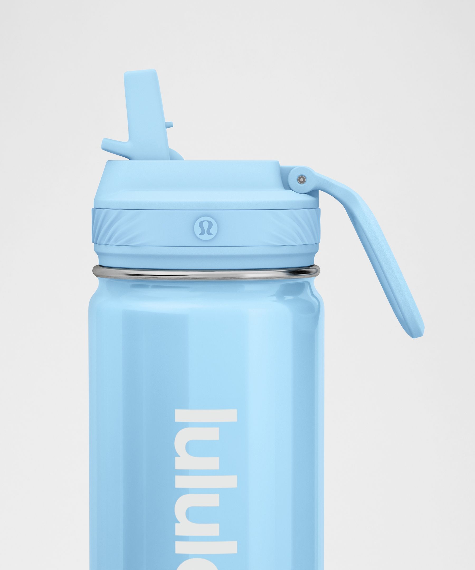 Bouteille d&rsquo;eau Back to Life 530ml Bouchon avec paille *Shine