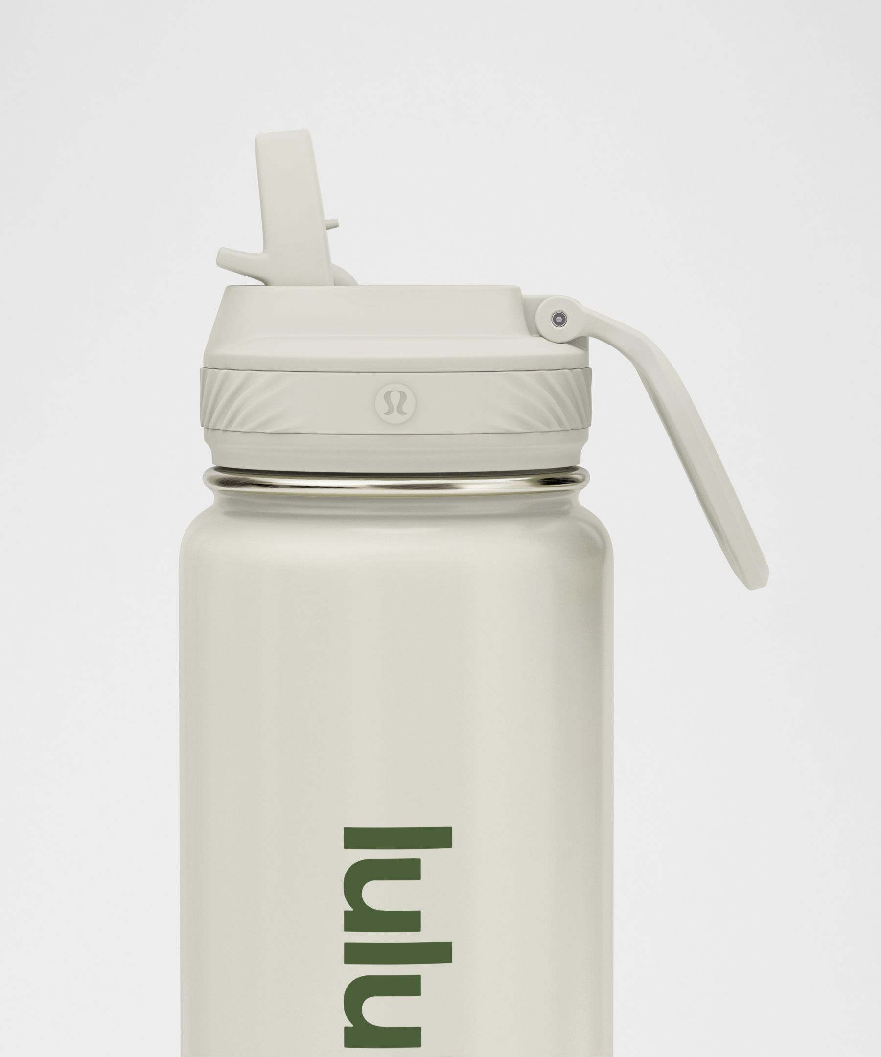 Botella deportiva Back to Life con tapa y pajita, 710&nbsp;ml *Brillante