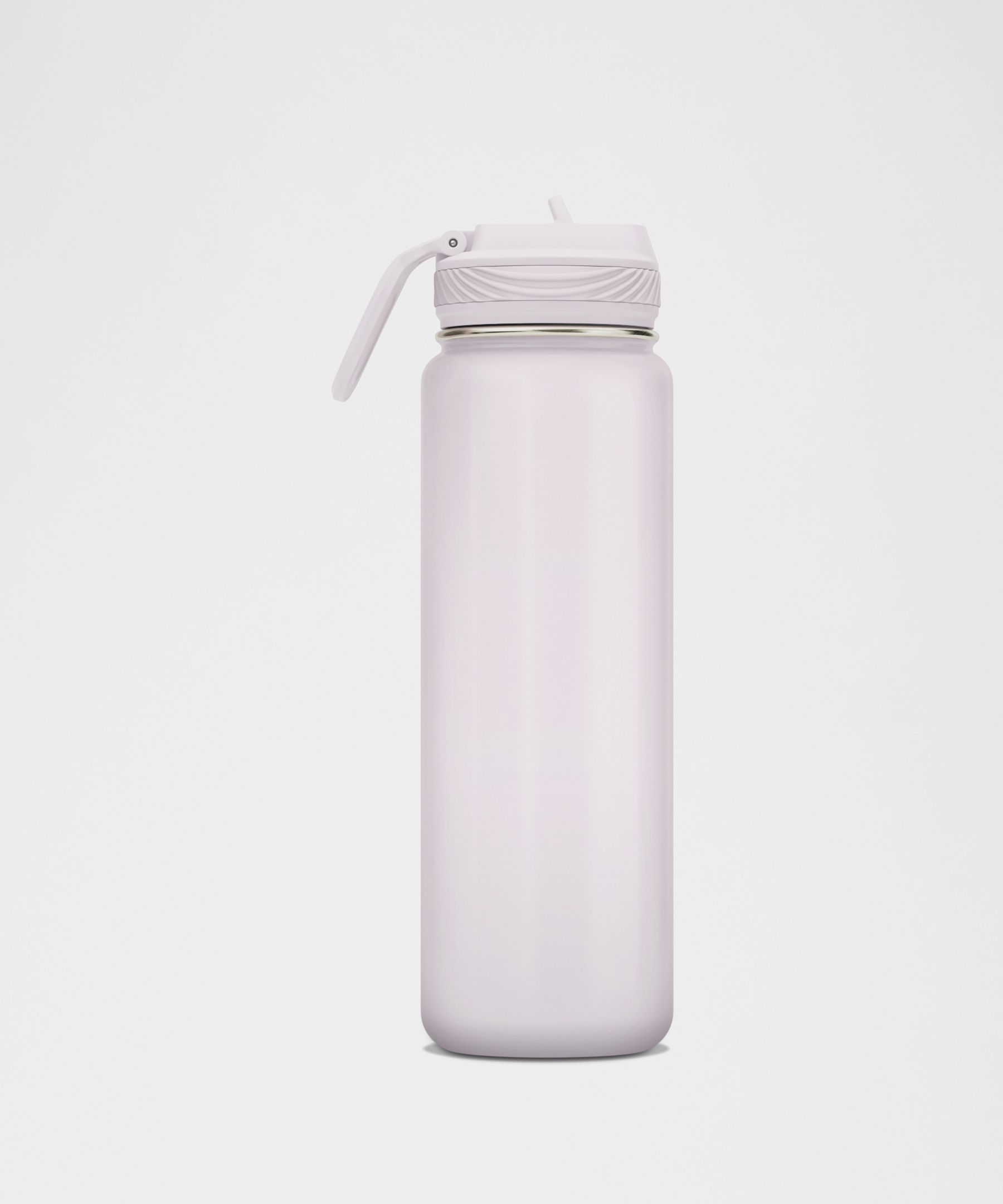 Back to Life 瓶蓋附吸管設計運動水瓶 24oz *亮面款式