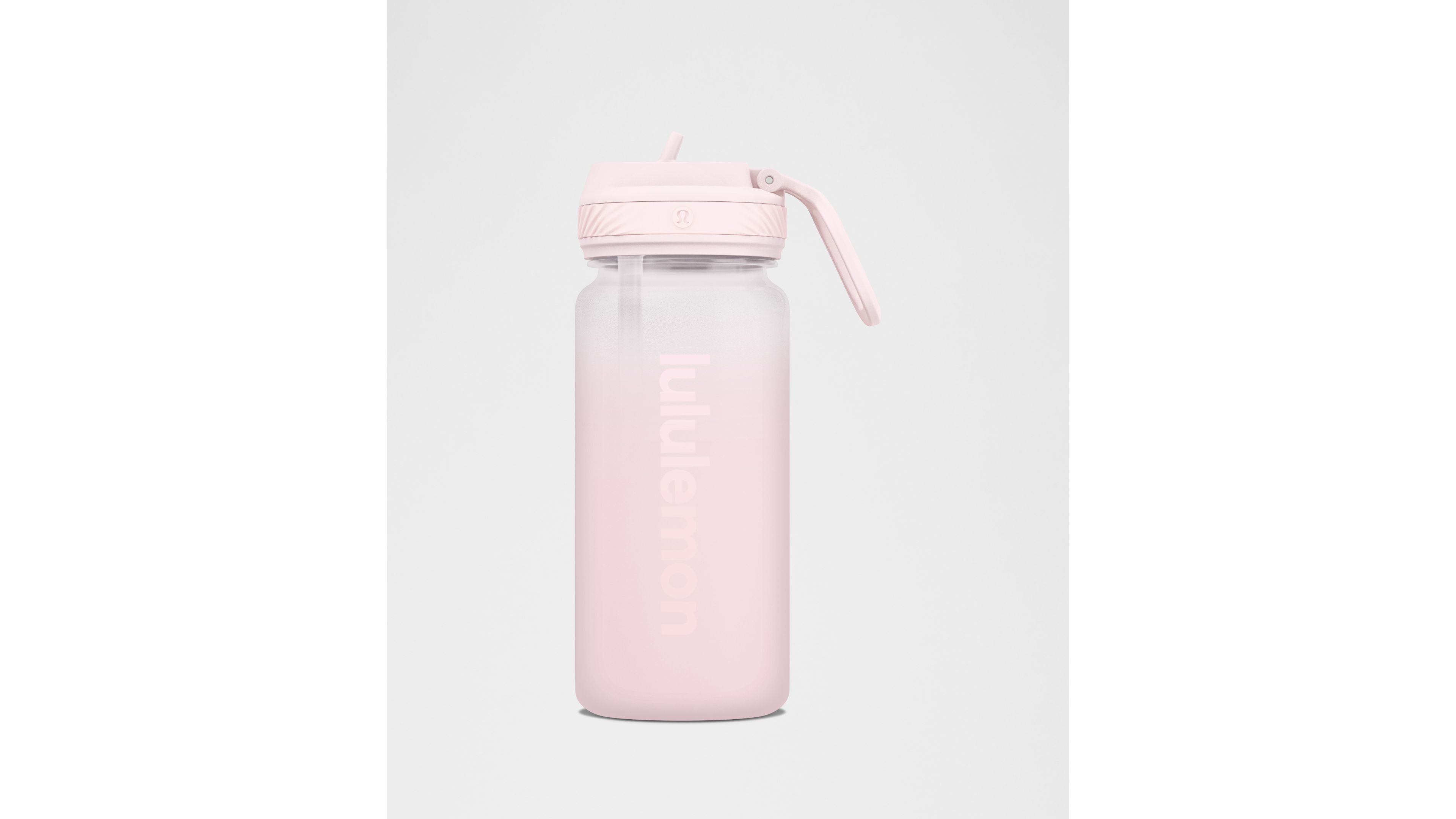 Back to Life Clear Bottle 18oz Straw Lid *Frosted
