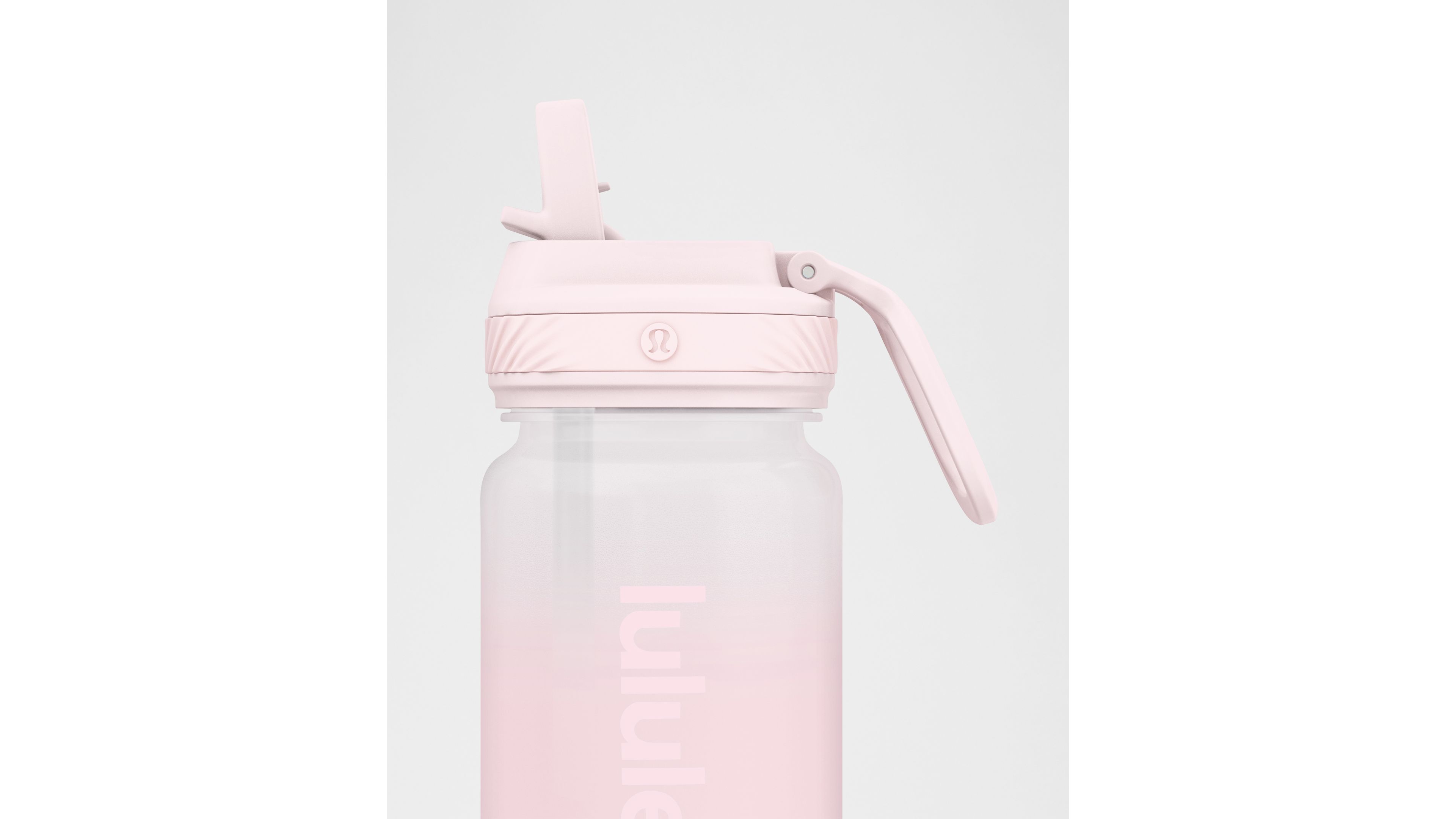 Back to Life Clear Bottle 18oz Straw Lid *Frosted