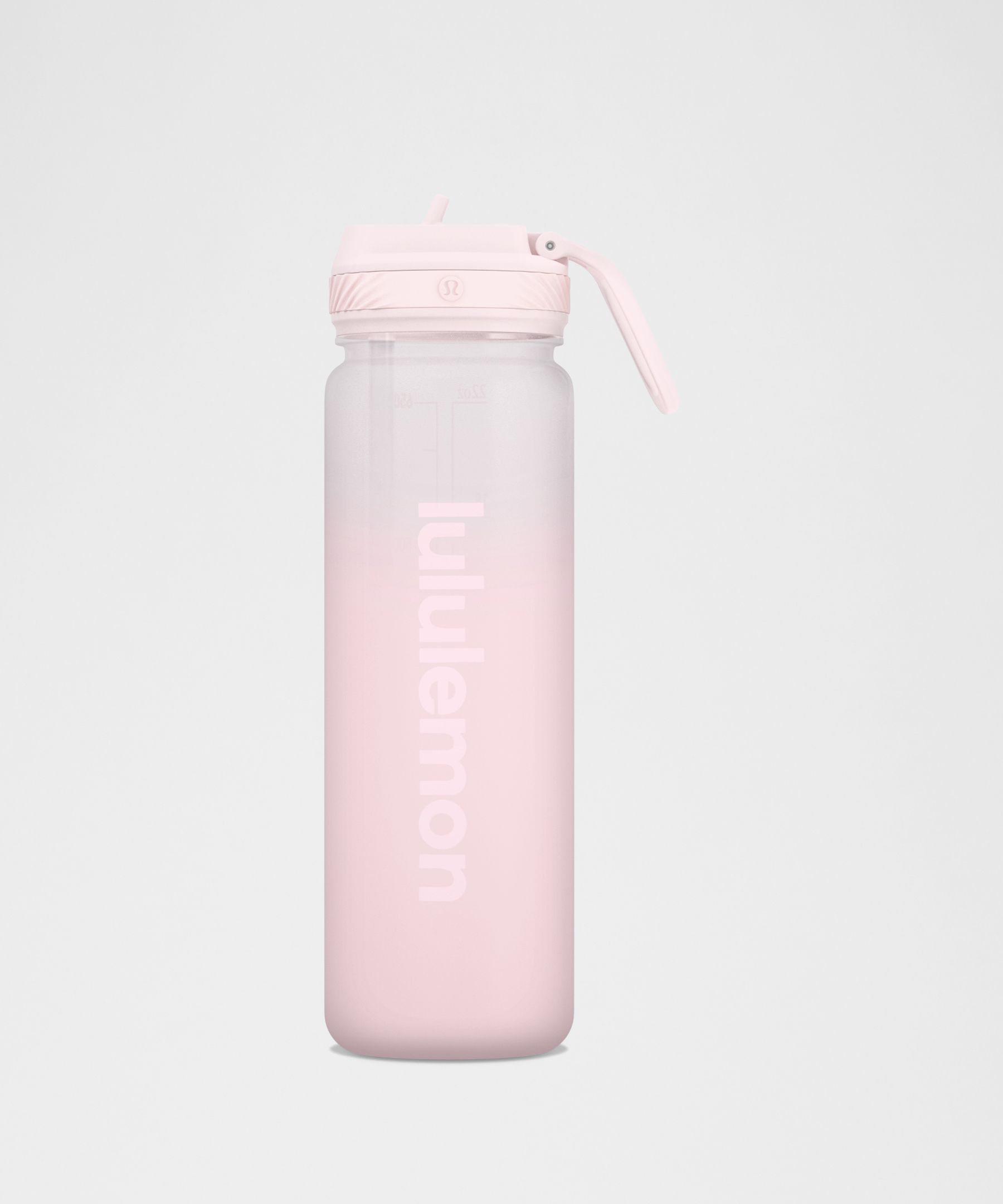 Back to Life Clear Bottle 24oz Straw Lid *Frosted