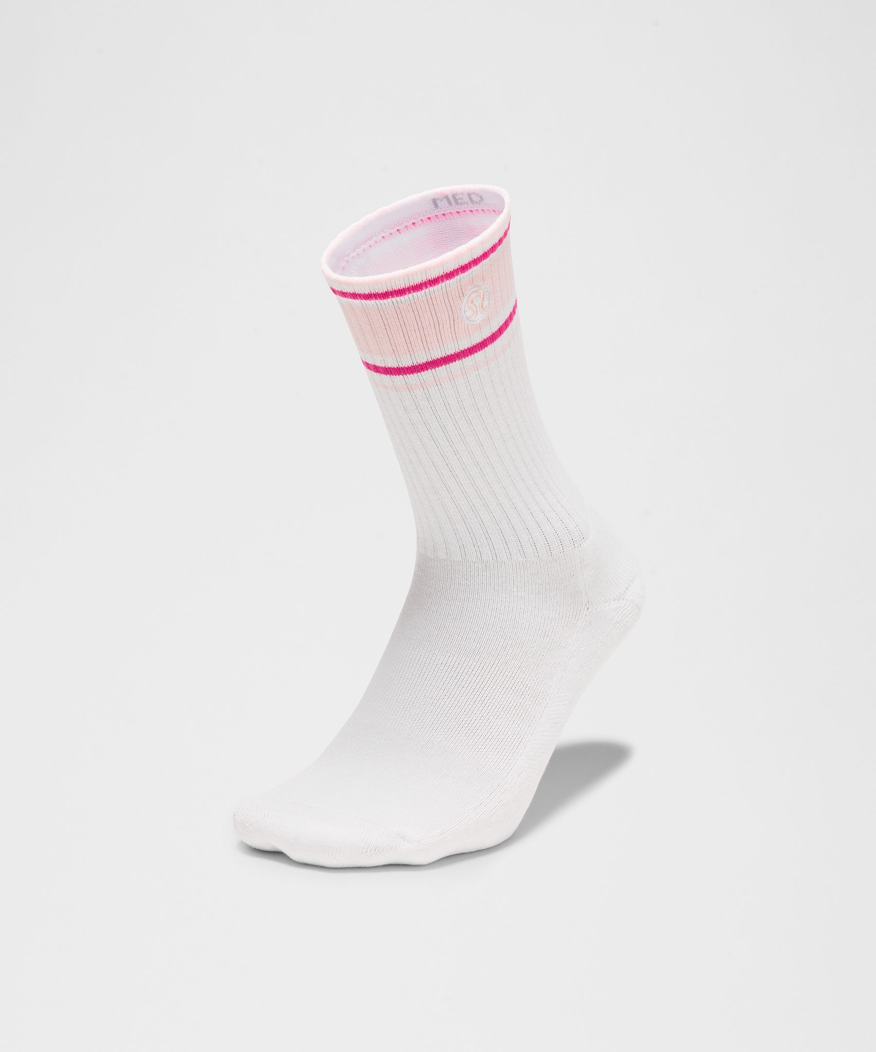Calcetines Daily Essential de media ca&ntilde;a unisex *Rayas retro