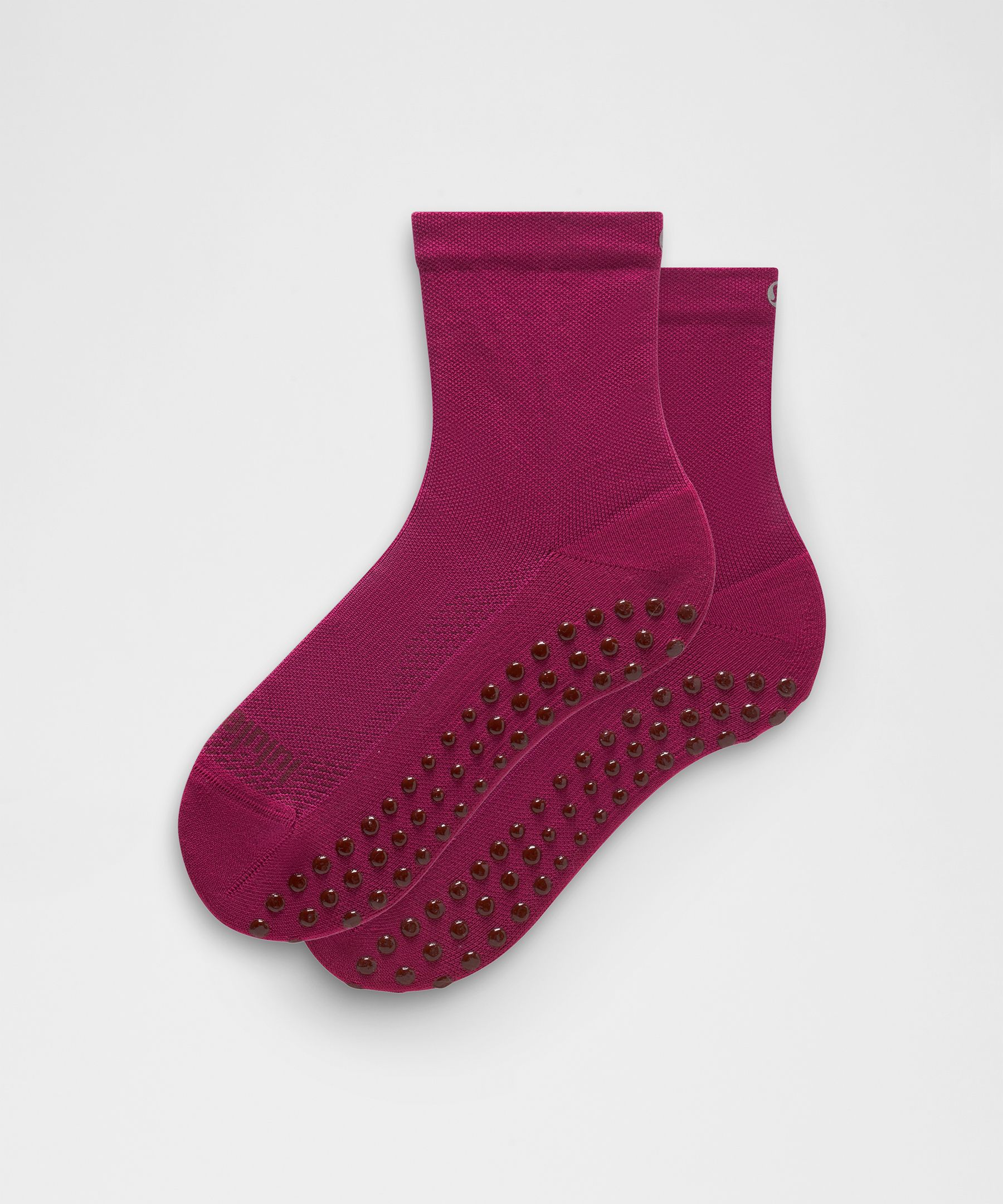 Calcetines unisex Find Your Balance arriba del tobillo con antiderrapante