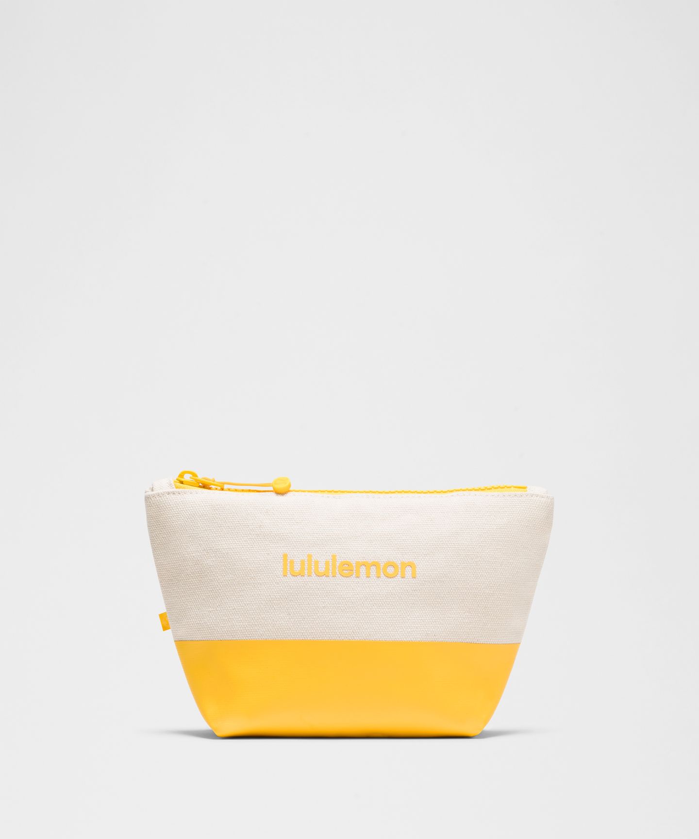 Косметичка Lululemon Canvas Pouch Mini, цвет: Натуральный — фото 1