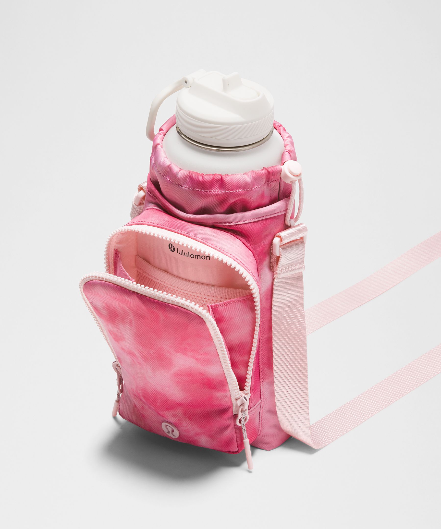 lululemon Water Bottle Crossbody with Front Pocket 2L - One Size - Pink