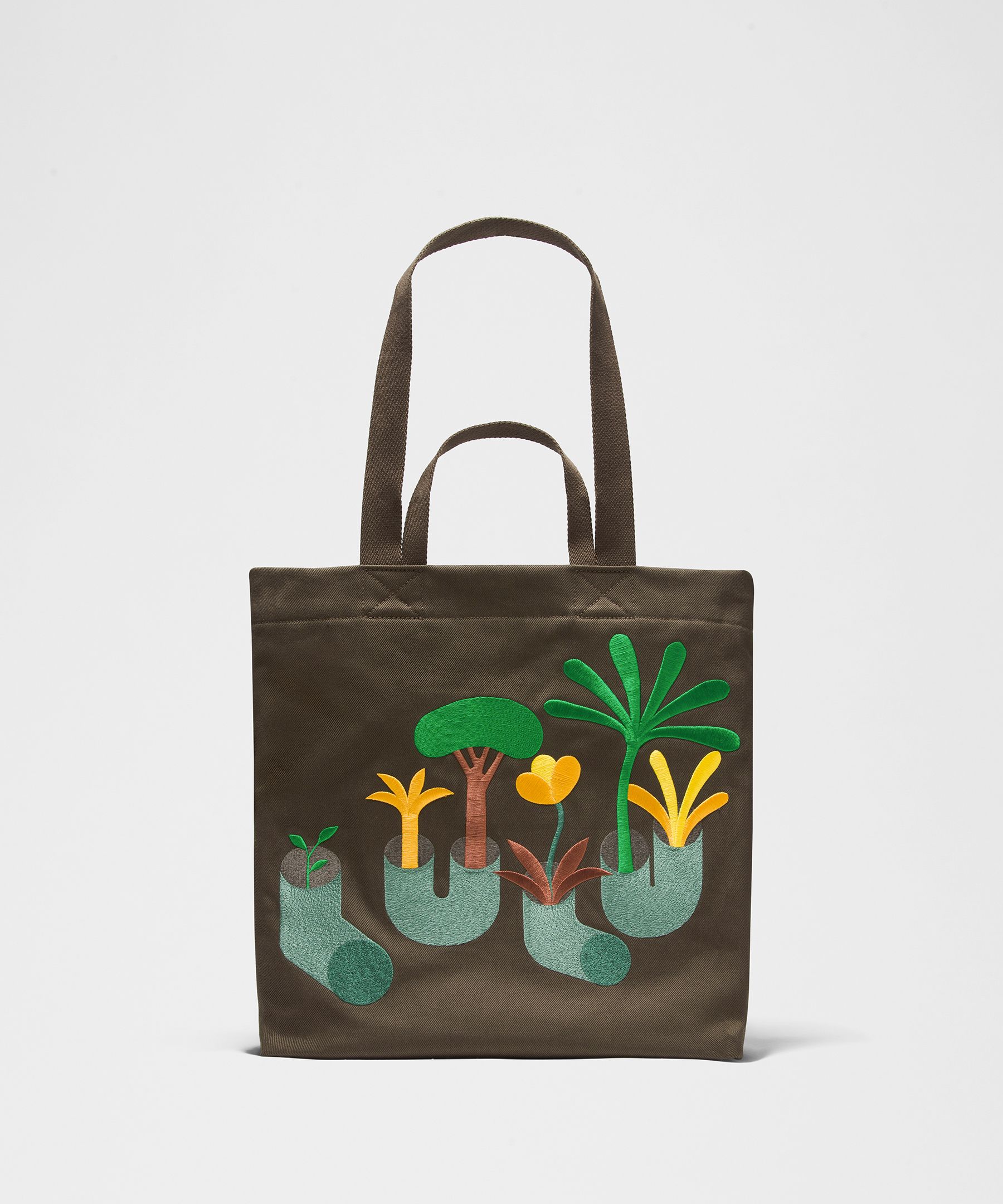 lululemon x Geoff McFetridge Double-Handle Canvas Tote Bag 17L
