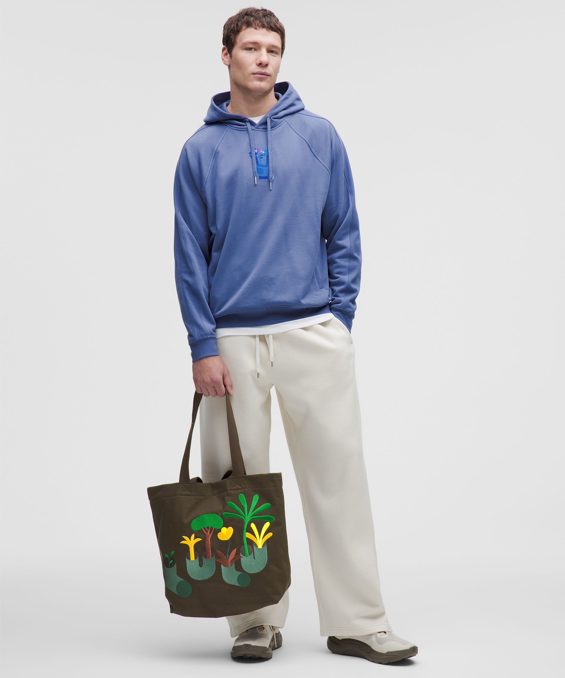 lululemon x Geoff McFetridge Double-Handle Canvas Tote Bag 17L