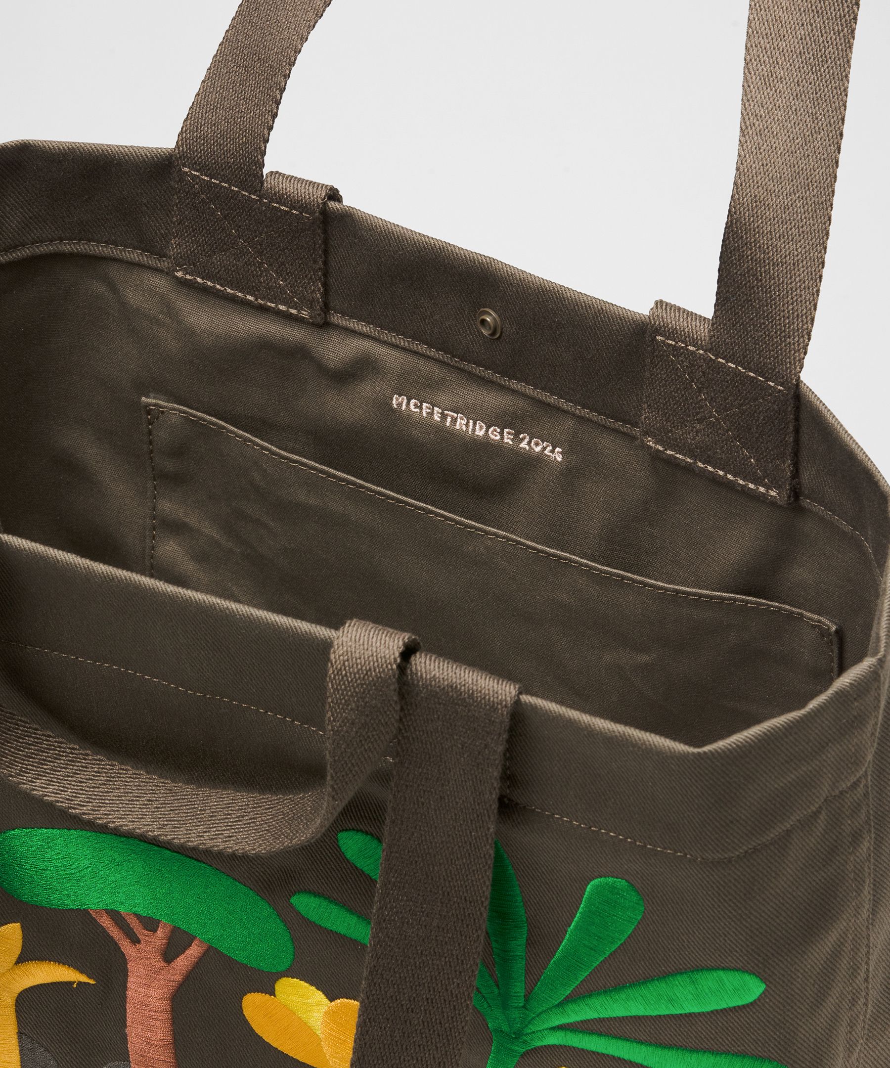 lululemon x Geoff McFetridge Double-Handle Canvas Tote Bag 17L