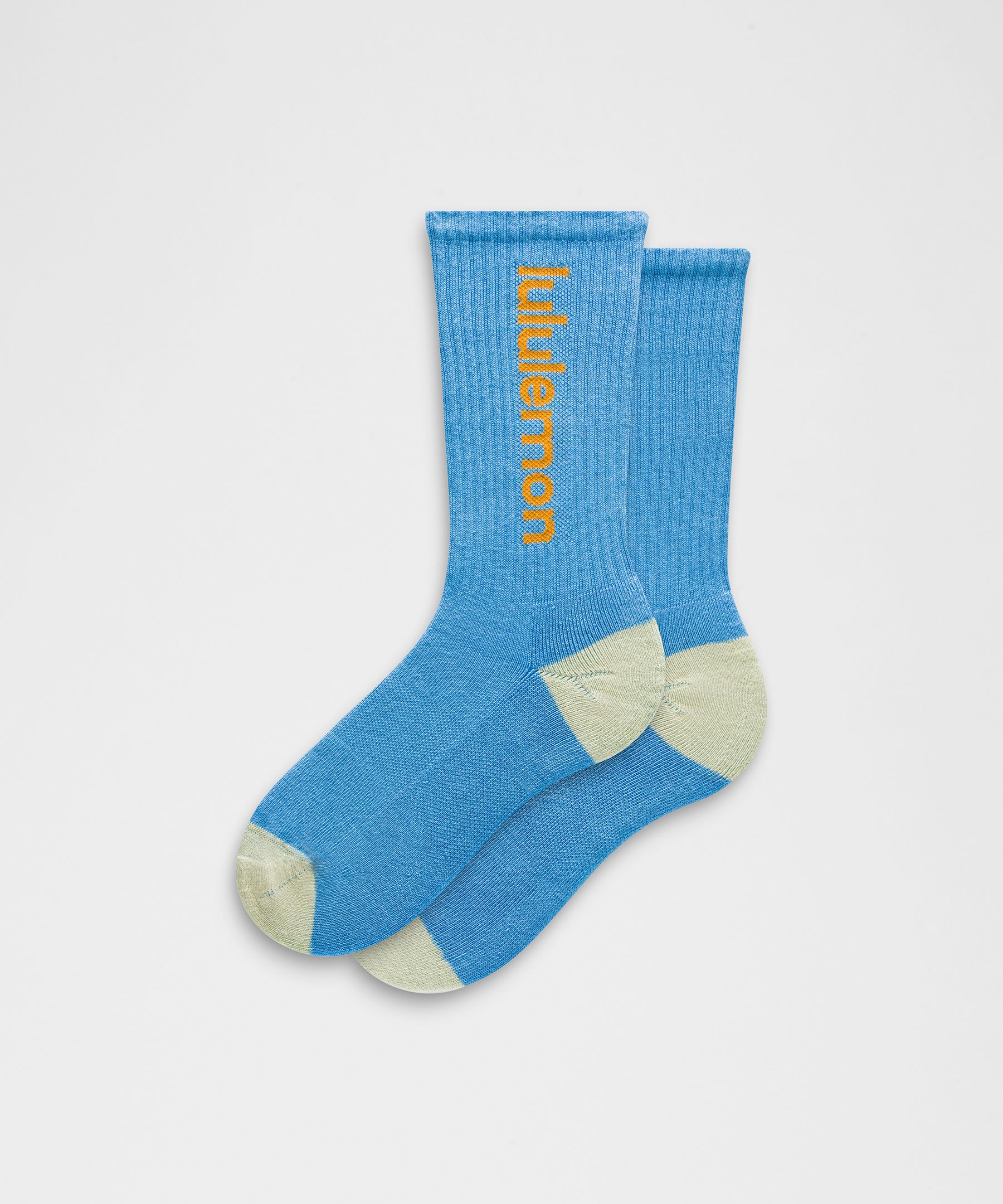Unisex Daily Essential Crew Socks *Wordmark - image 2