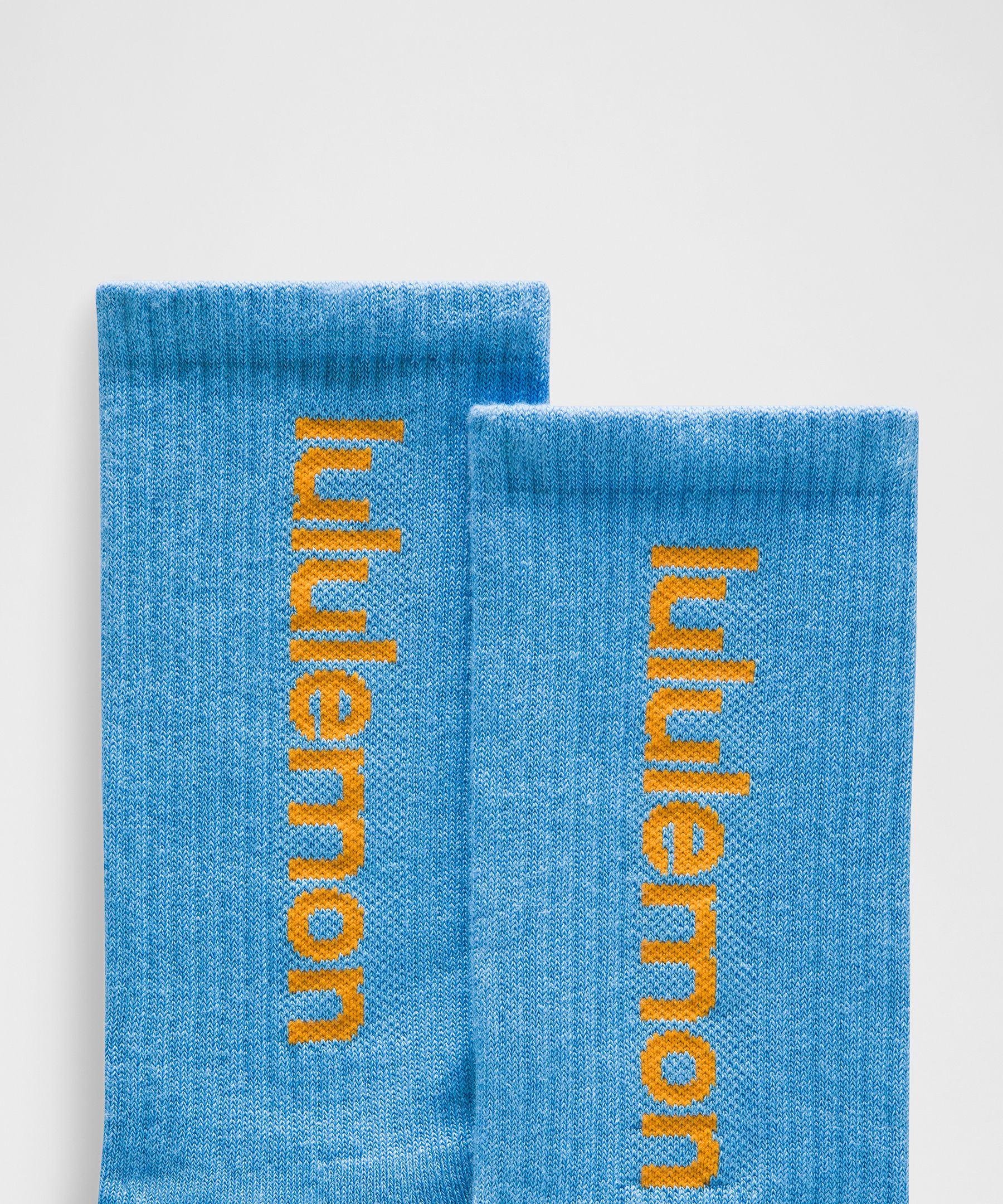 Unisex Daily Essential Crew Socks *Wordmark