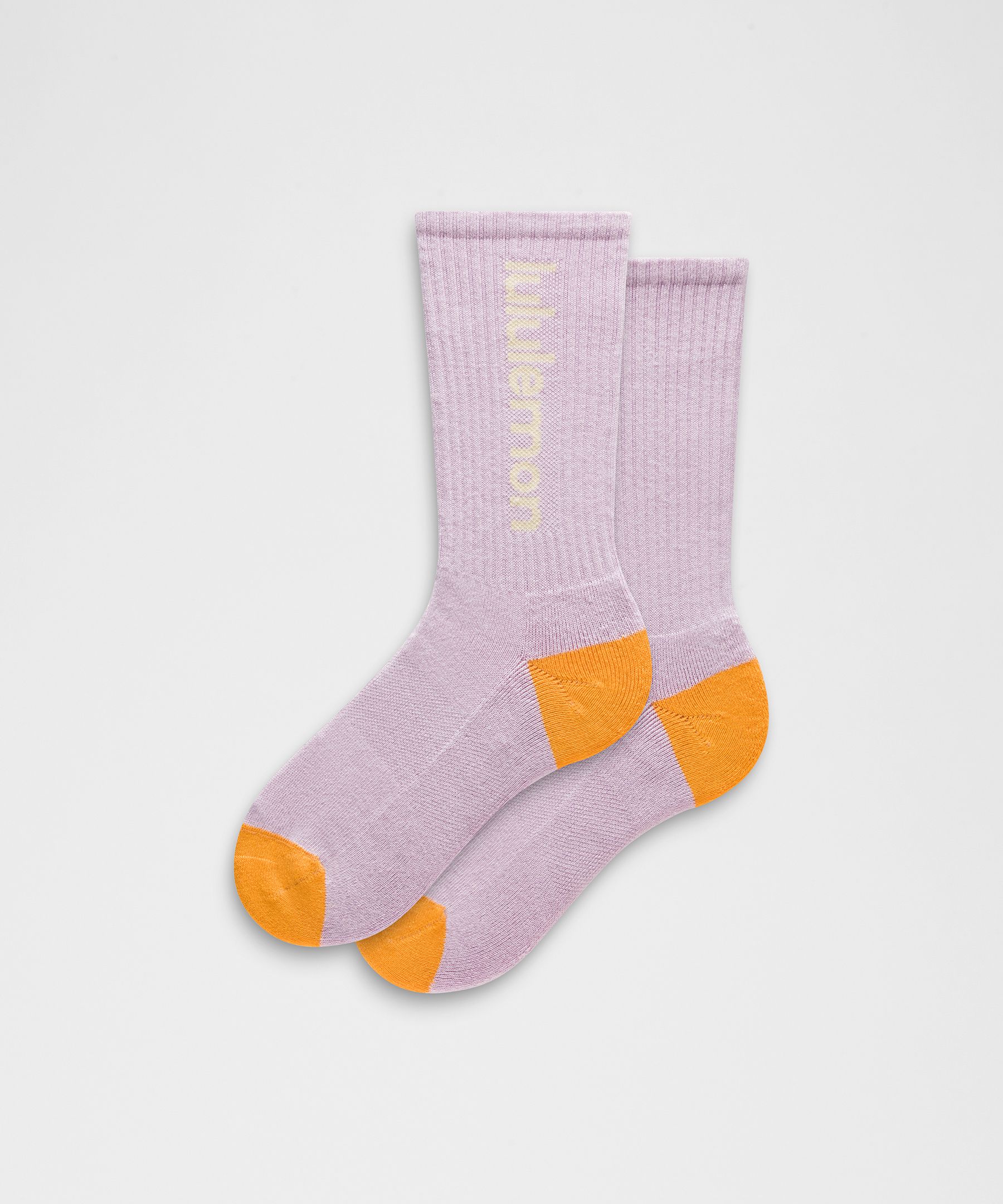 Unisex Daily Essential Crew Socks *Wordmark - image 3