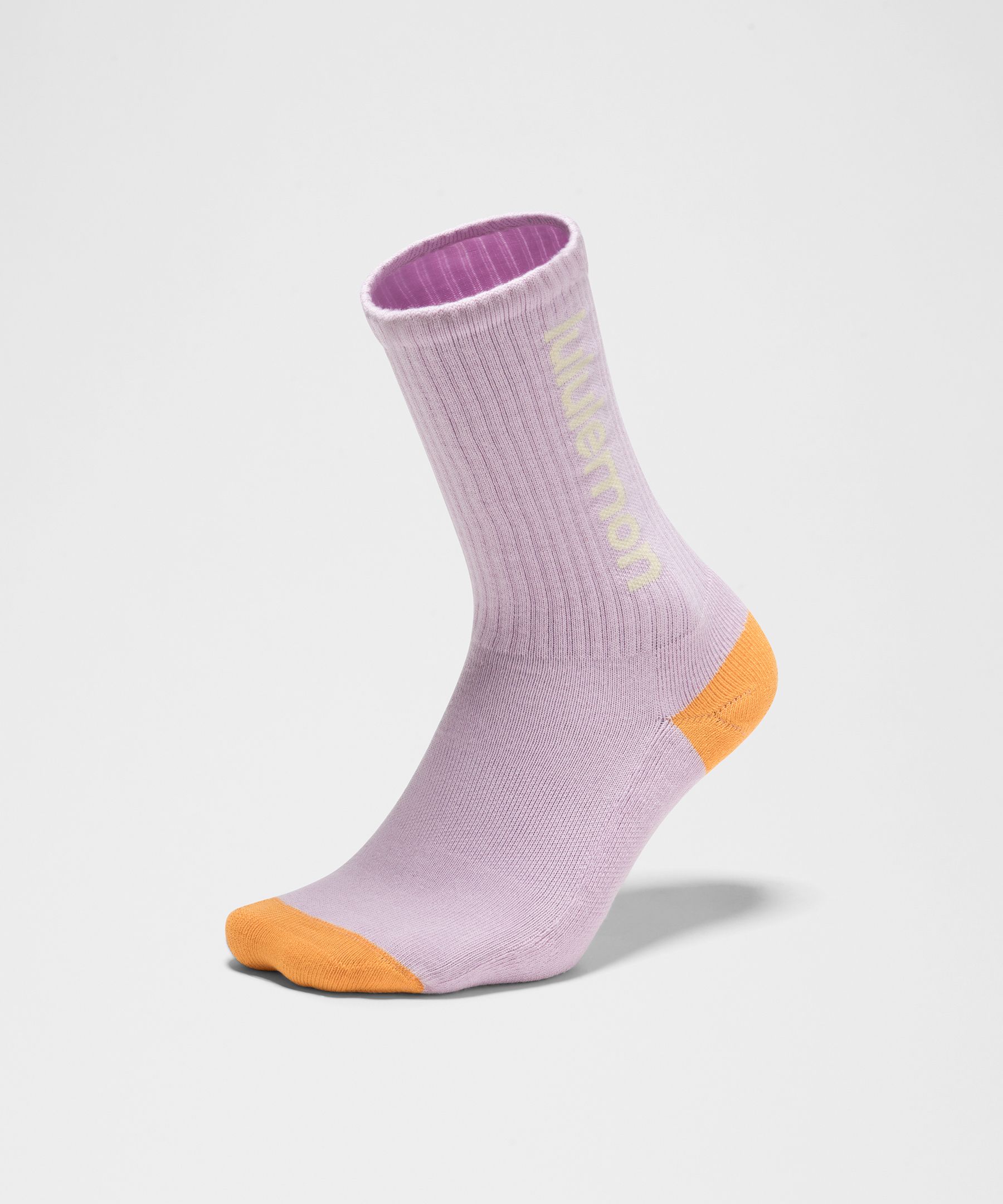 Unisex Daily Essential Crew Socks *Wordmark
